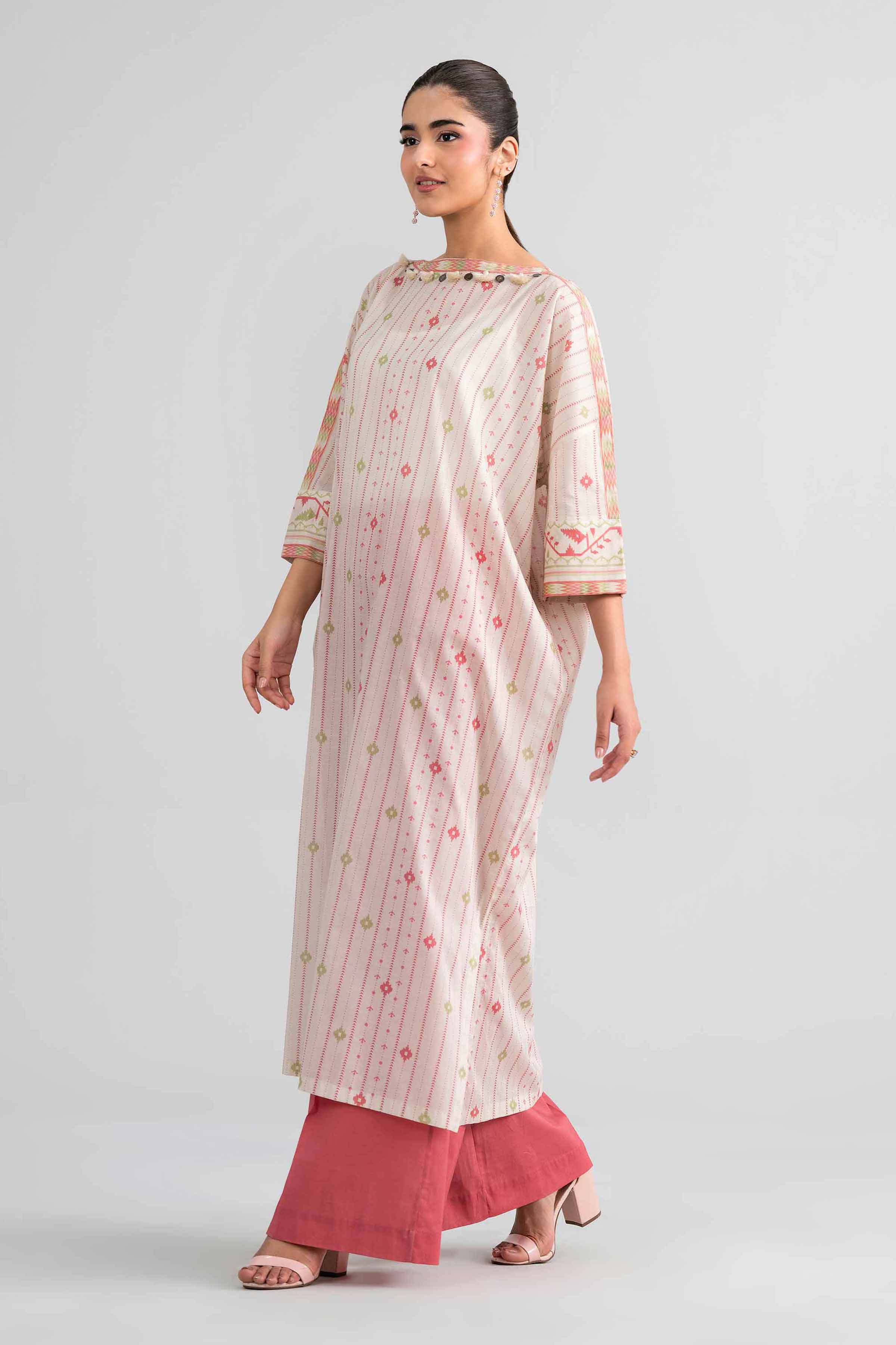 2 Piece - Printed Suit - 42601950 Beige Lawn 2PC Printed Nishat Australia
