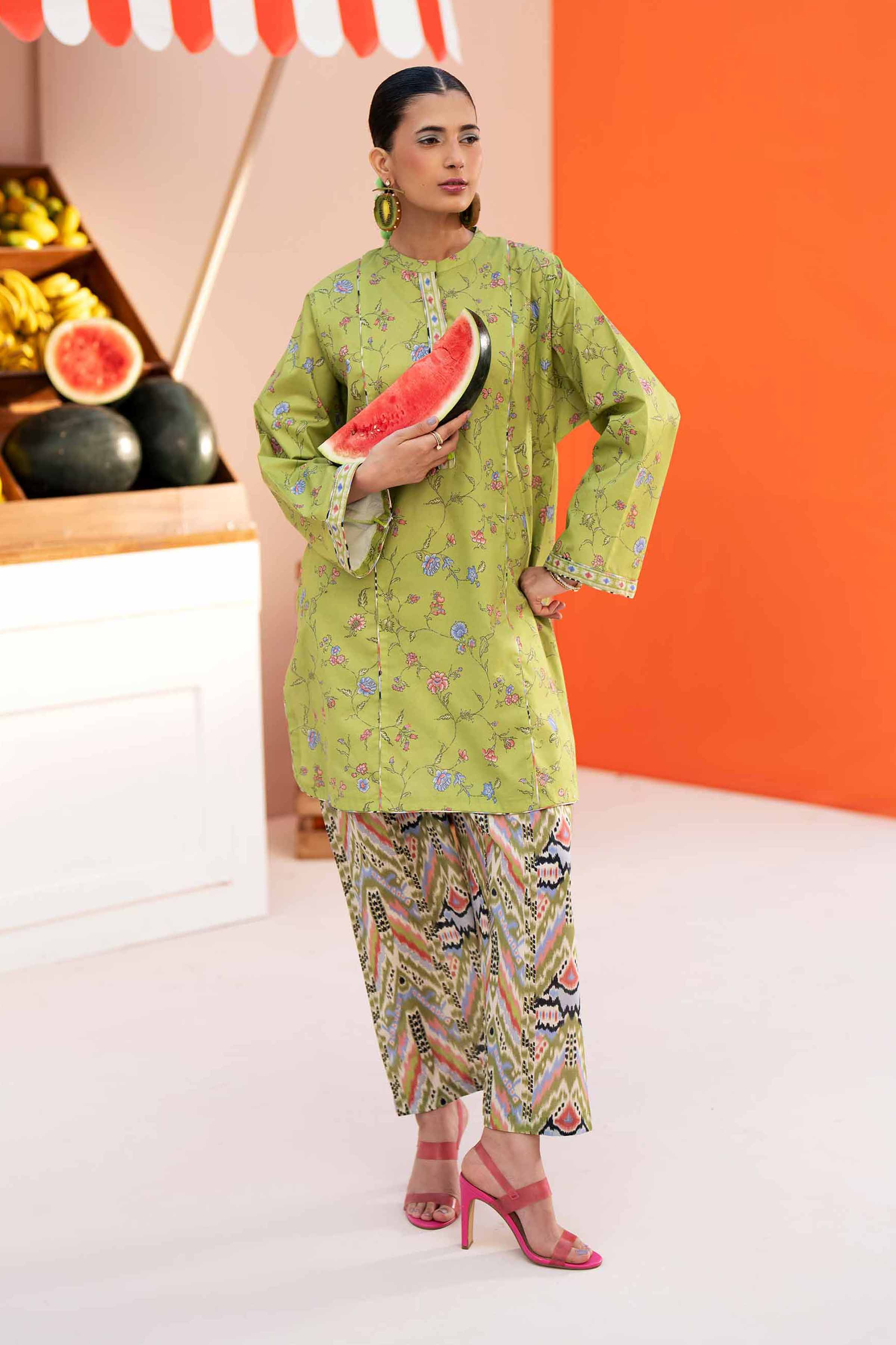2 Piece - Printed Suit - 42601963 Green Lawn 2PC Printed Nishat Australia