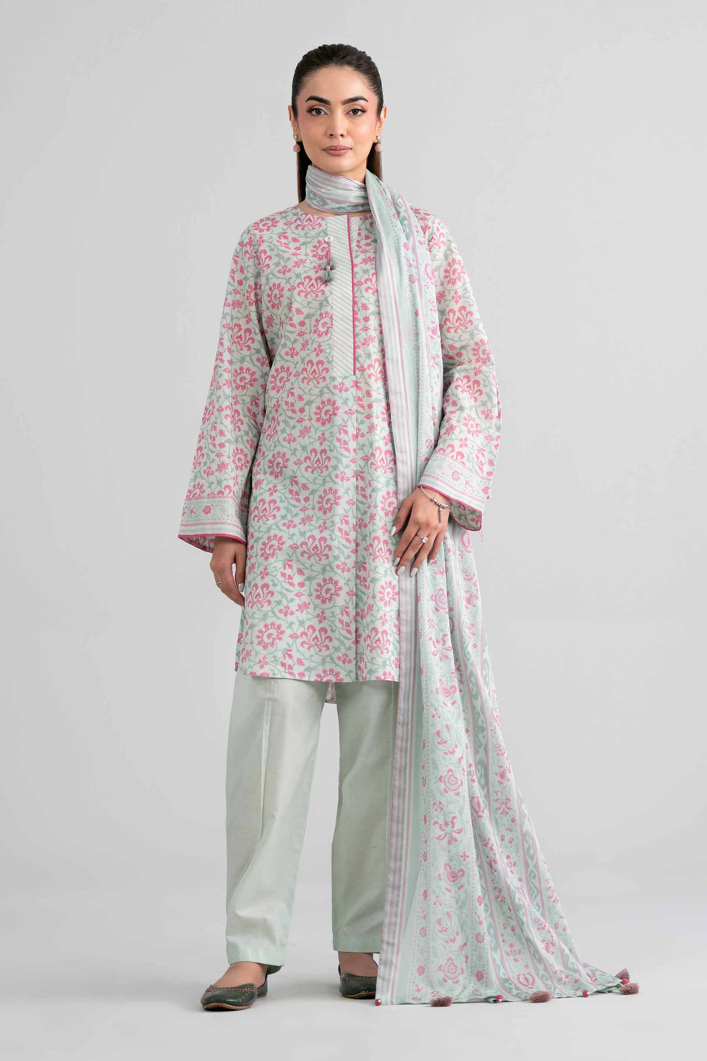 3 Piece - Printed Suit - 42601983 Green Lawn 3PC Printed Nishat Australia