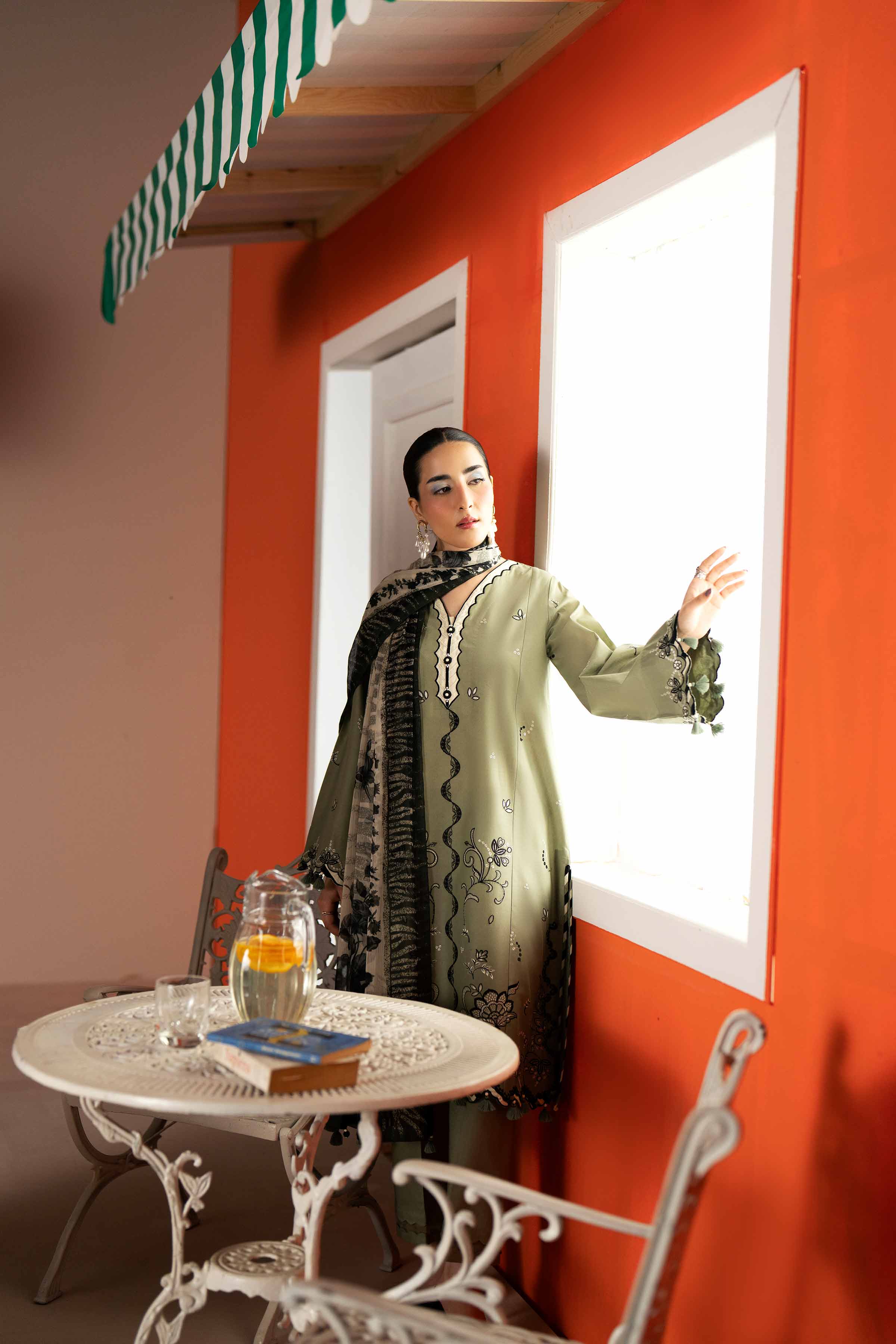 3 Piece - Digital Printed Embroidered Suit - 42601985 Green Lawn 3PC Embroidered Nishat Australia