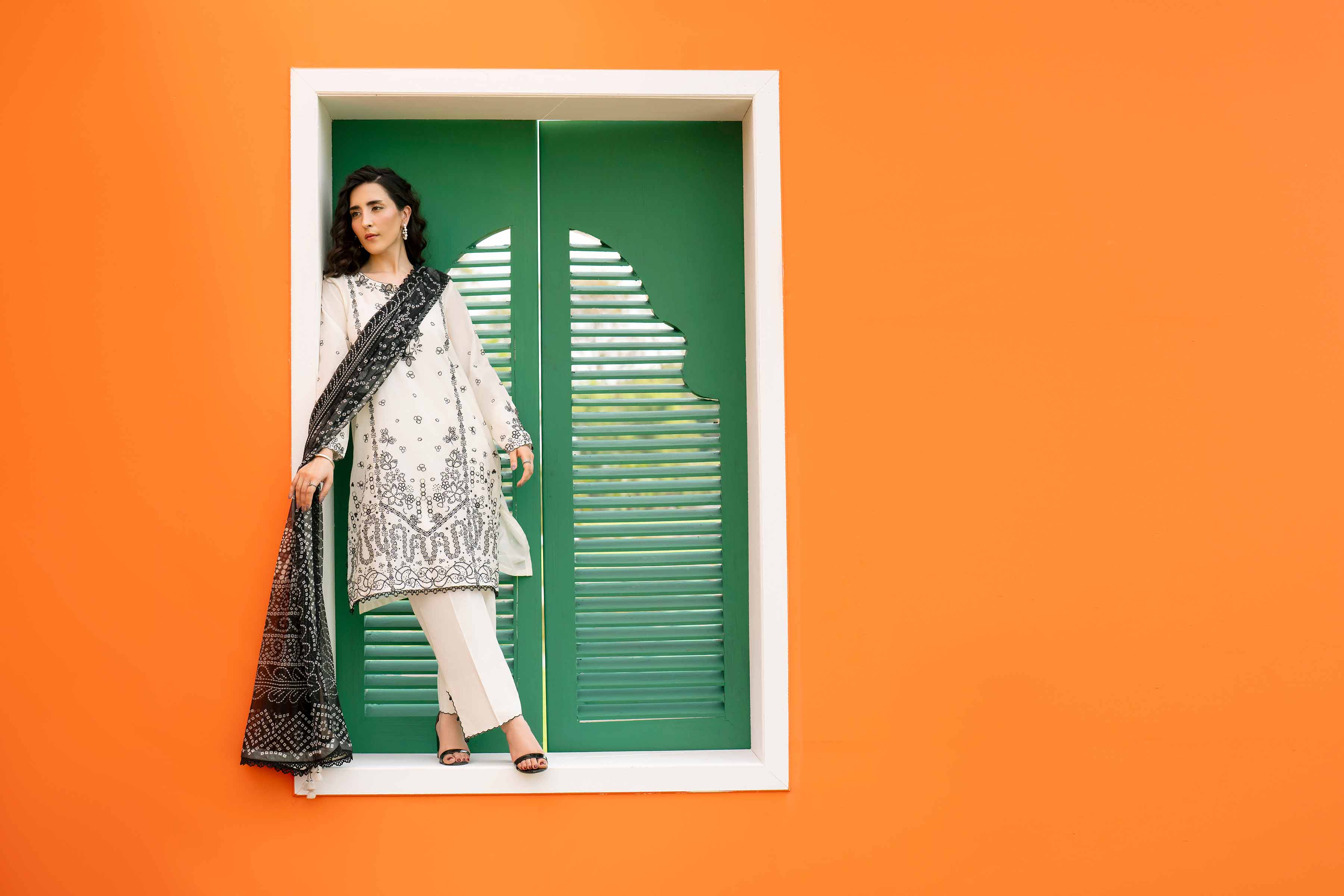 3 Piece - Digital Printed Embroidered Suit - 42601993 Beige Lawn 3PC Embroidered Nishat Australia