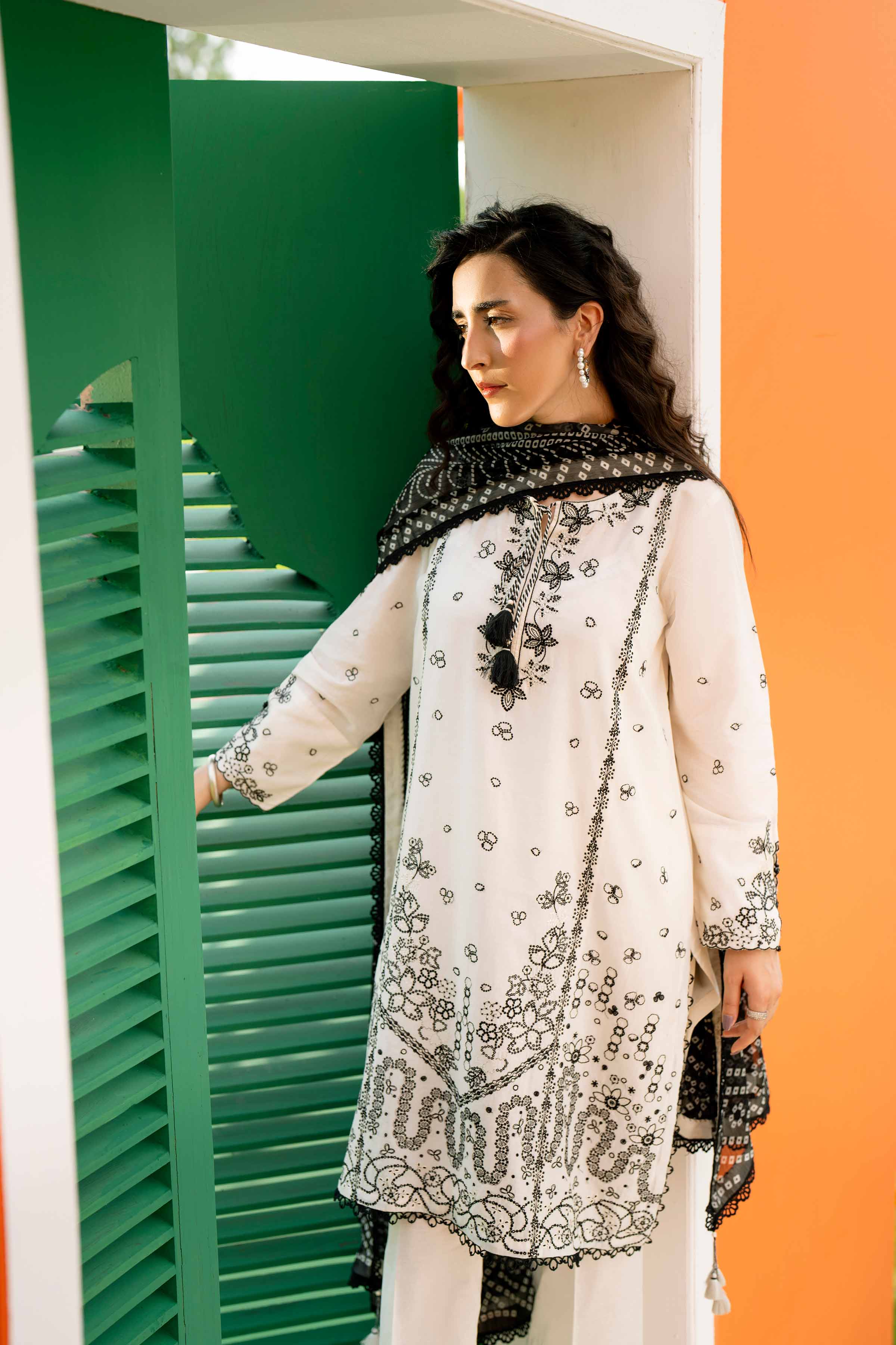 3 Piece - Digital Printed Embroidered Suit - 42601993 Beige Lawn 3PC Embroidered Nishat Australia