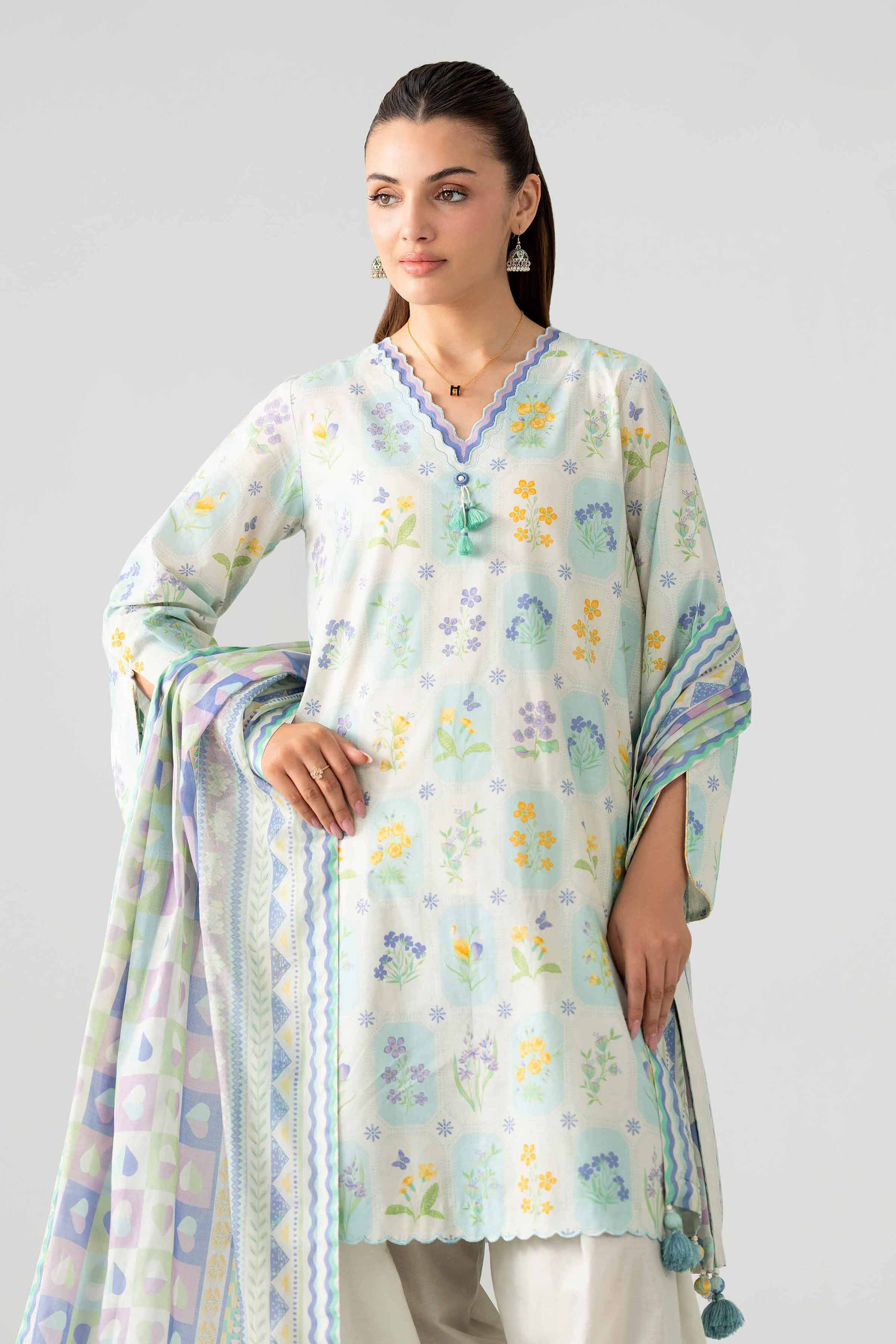 3 Piece - Printed Suit - 42602025 Green Lawn 3PC Printed Nishat Australia