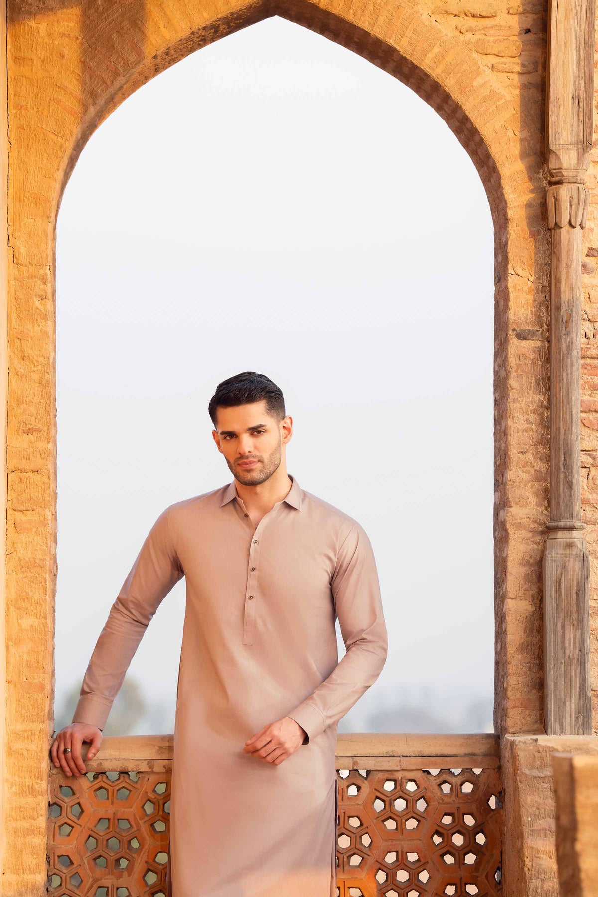2 Piece - Naqsh Suit -  42608032 Grey Latha 2PC Non-Embroidered Nishat Australia