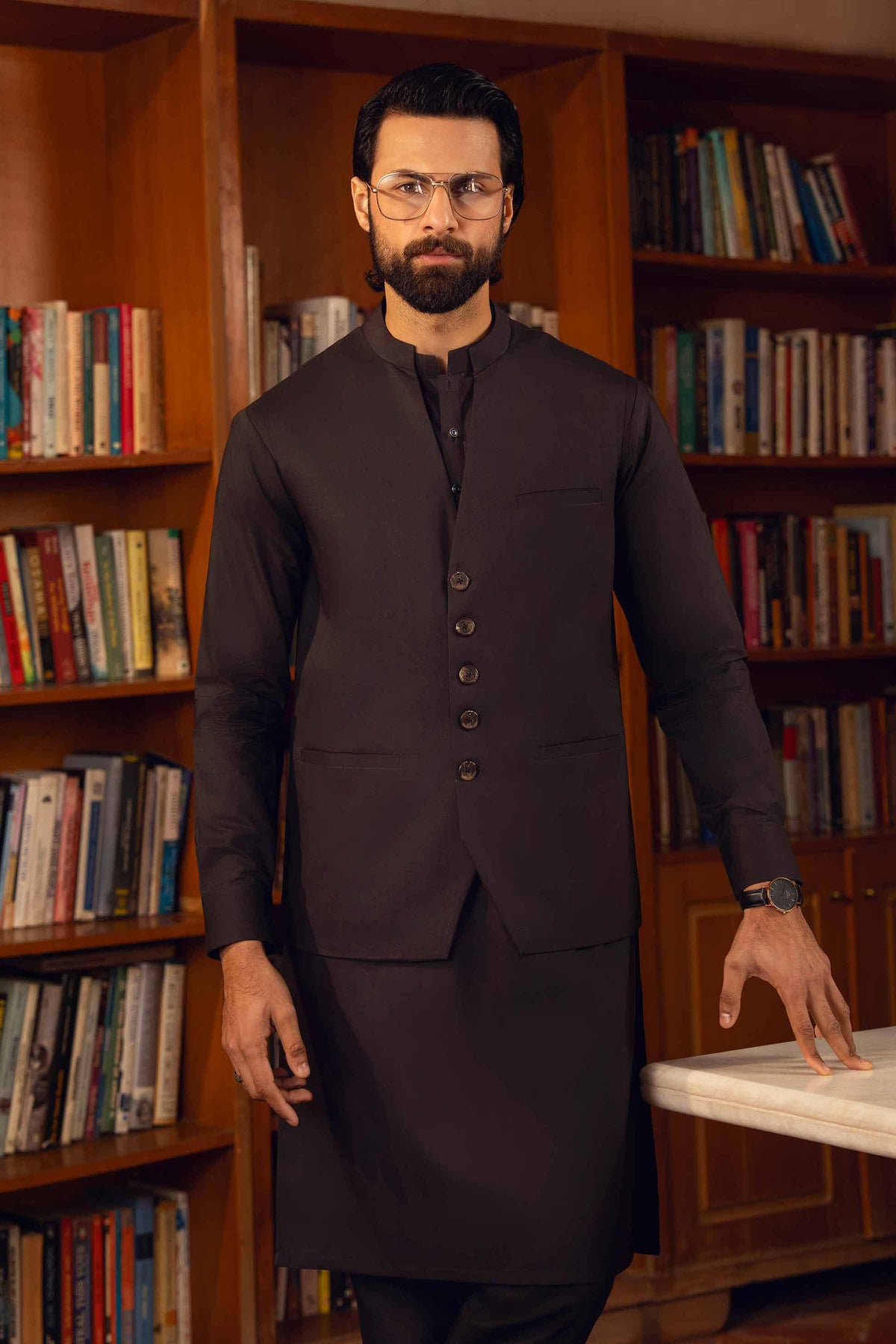 2 Piece - Naqsh Suit -  42608033 Brown Latha 2PC Non-Embroidered Nishat Australia
