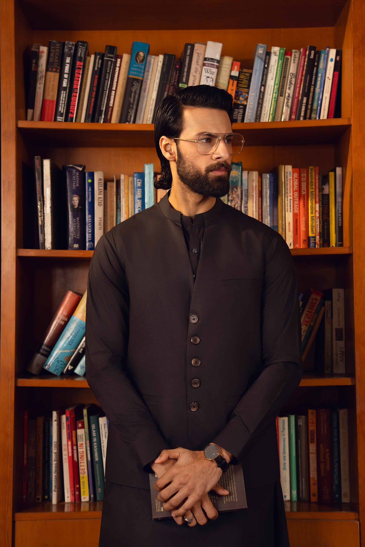 2 Piece - Naqsh Suit -  42608033 Brown Latha 2PC Non-Embroidered Nishat Australia