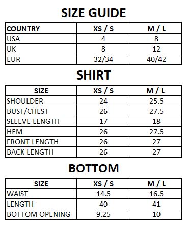 Size Guide