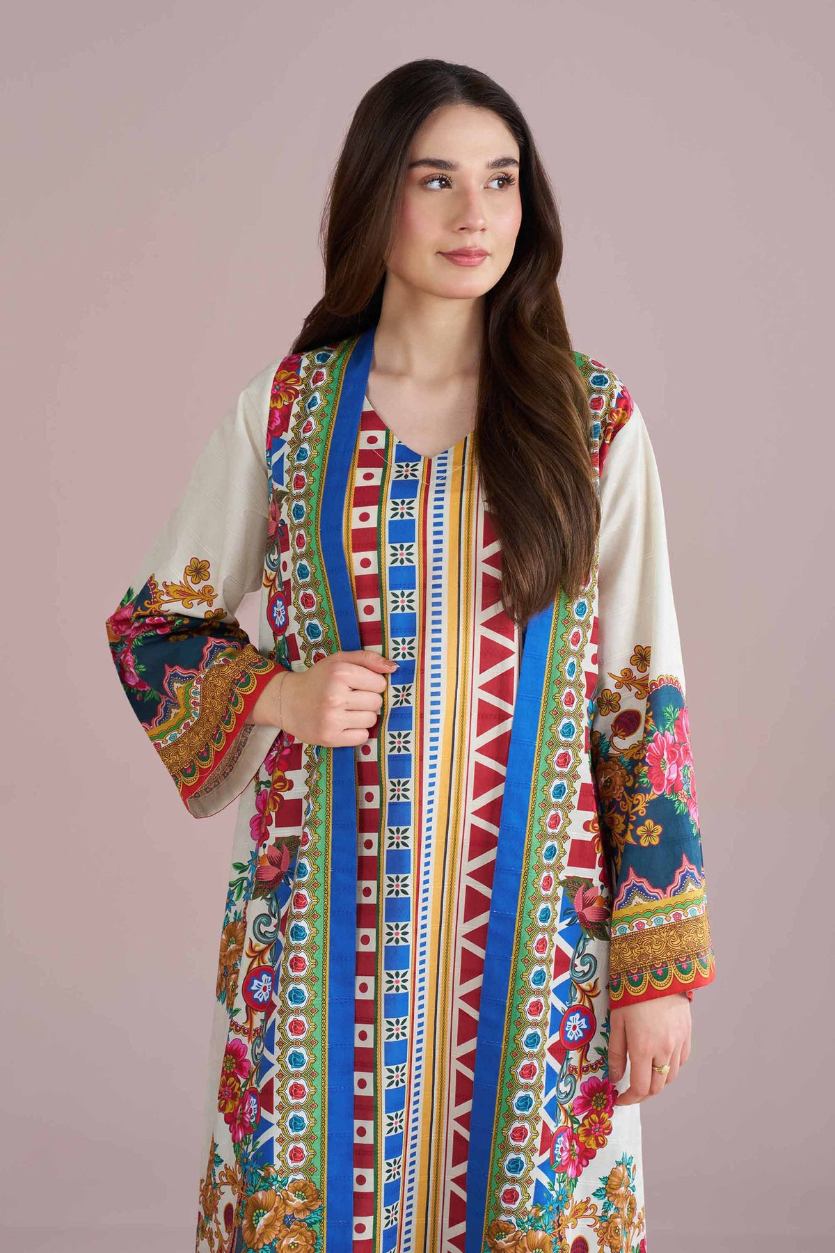 2 Piece - Printed Dress - FE26-47 Multi Lawn 2PC Printed