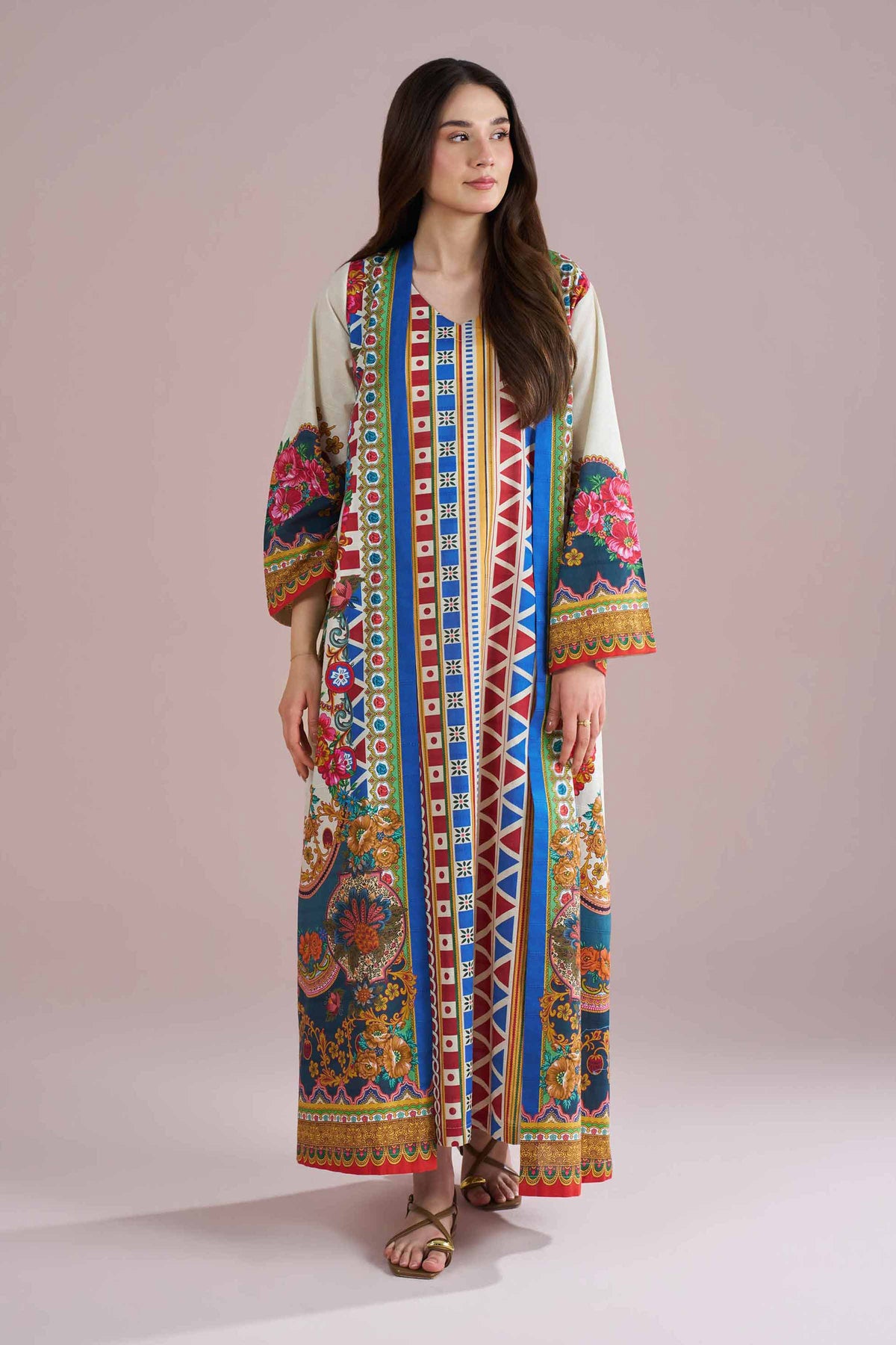 2 Piece - Printed Dress - FE26-47 Multi Lawn 2PC Printed