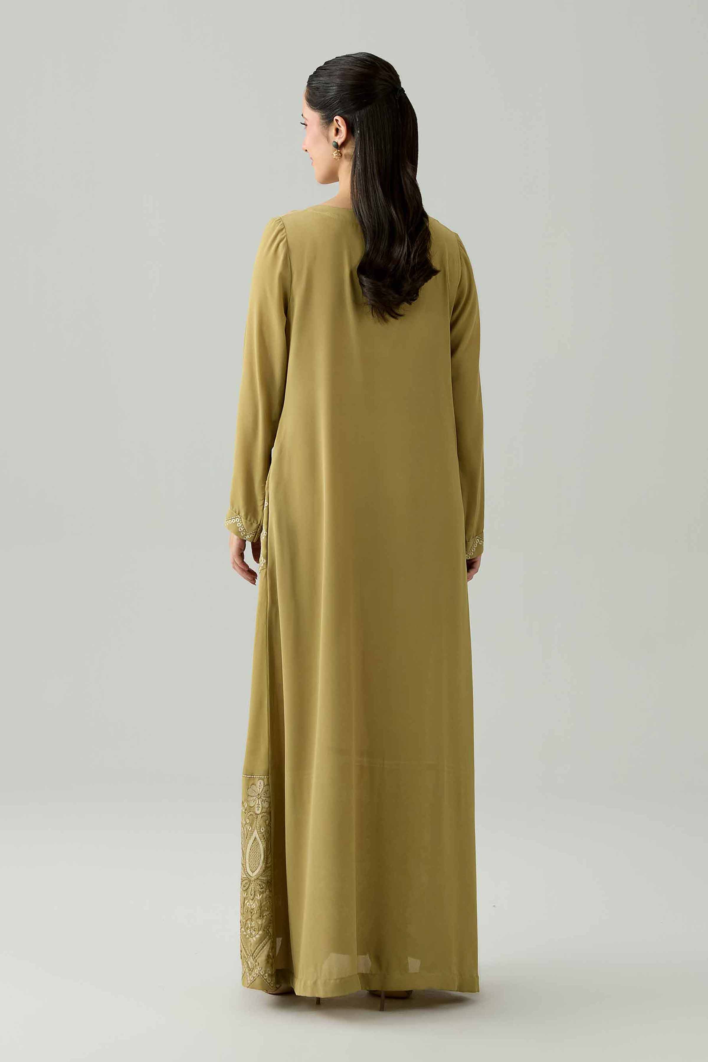Embroidered Dress - FS26-11 Green Viscose 1PC Embroidered Nishat Australia