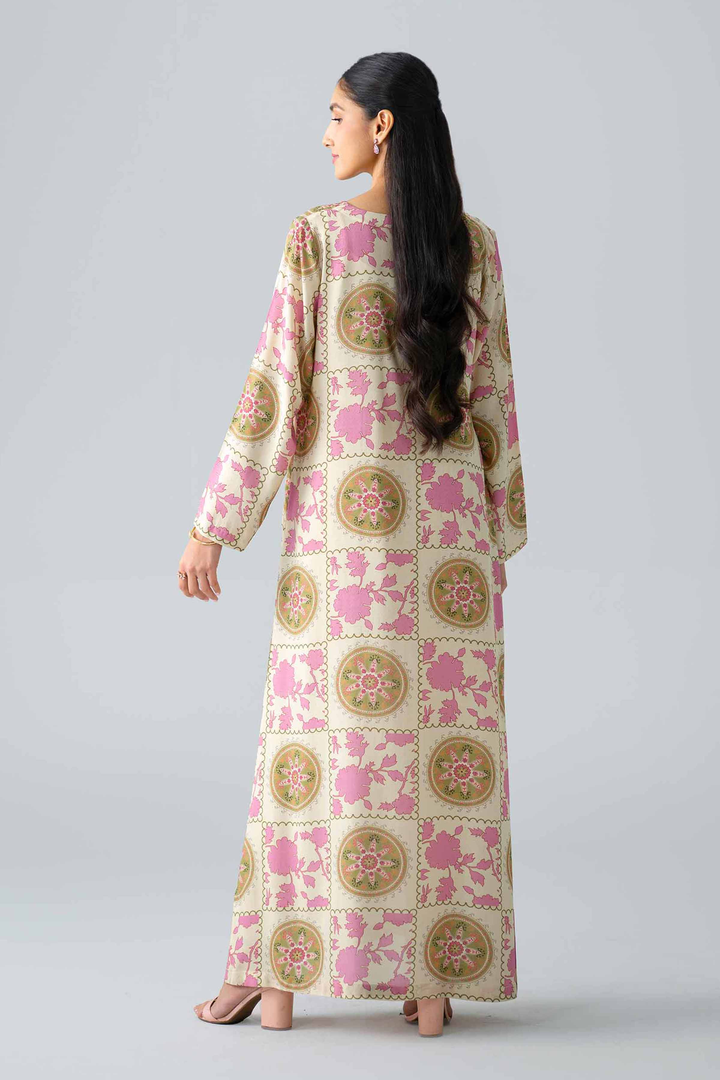 Printed Dress - FS26-29 Multi Dobby 1PC Printed Nishat Australia