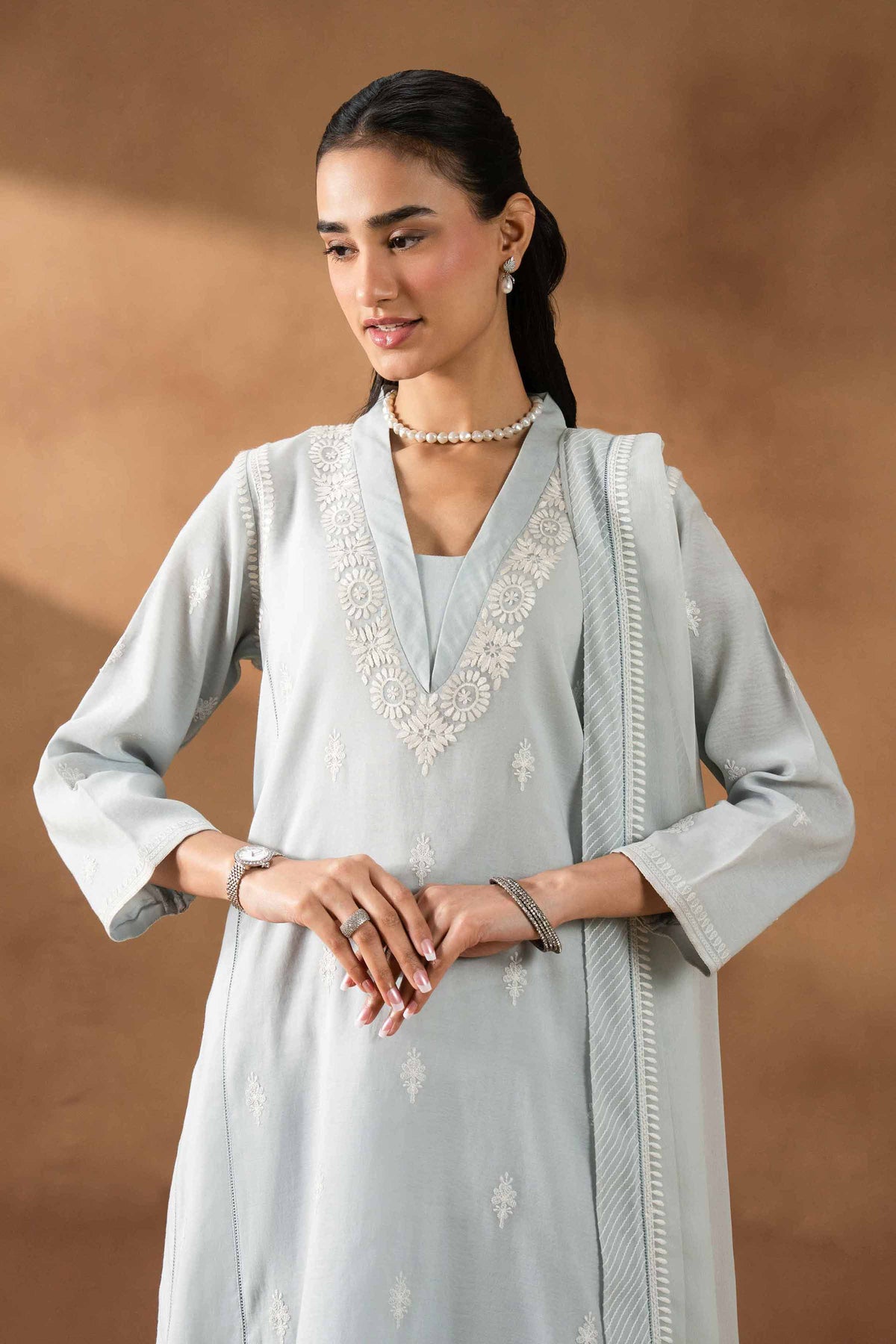 RAWAYAT - KBS26-118 Blue Lawn 3 Pieces Embroidered Nishat Australia