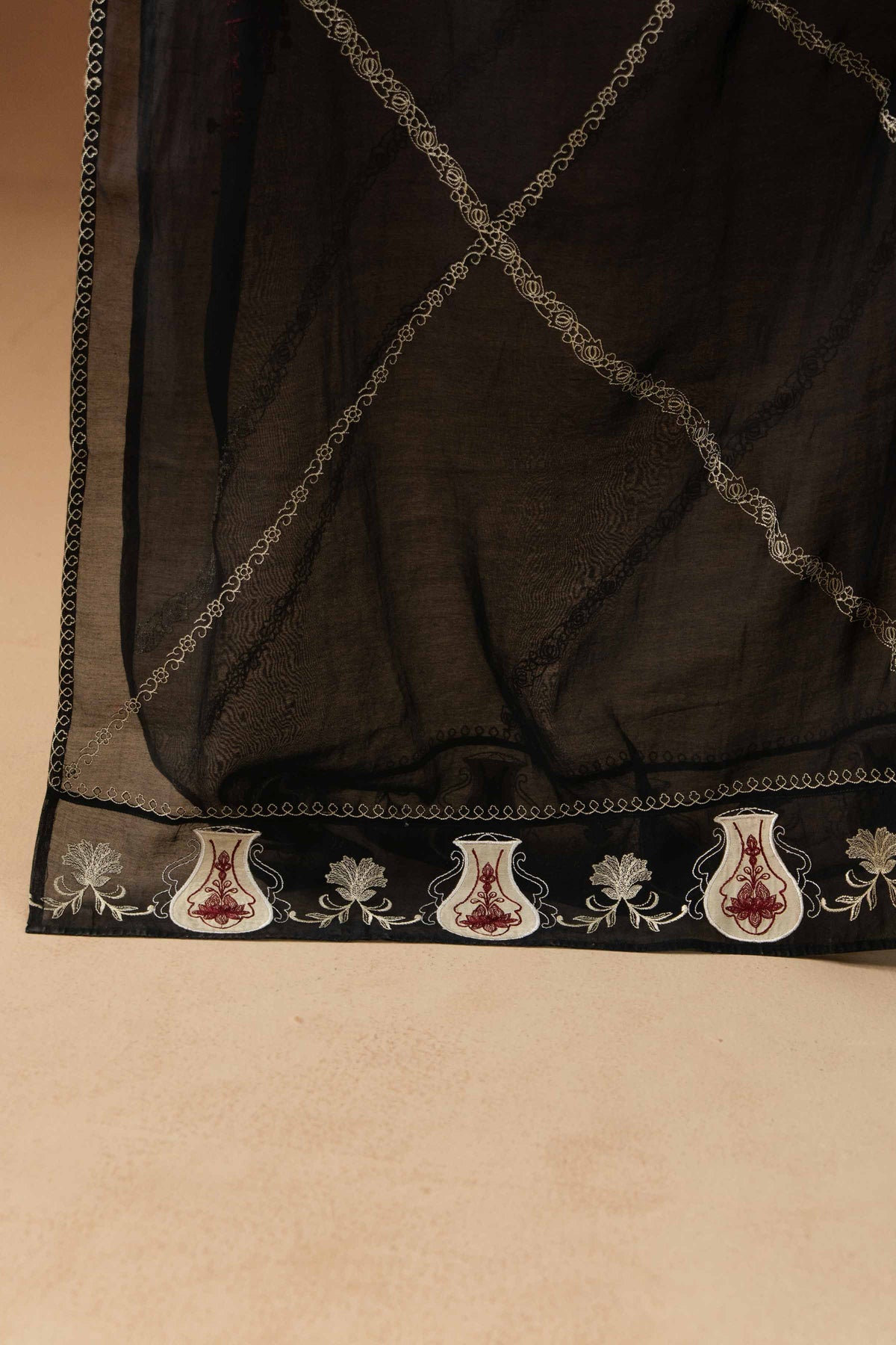 ZAR - KBS26-50 Black Swiss 1 Piece Embroidered  Nishat Australia