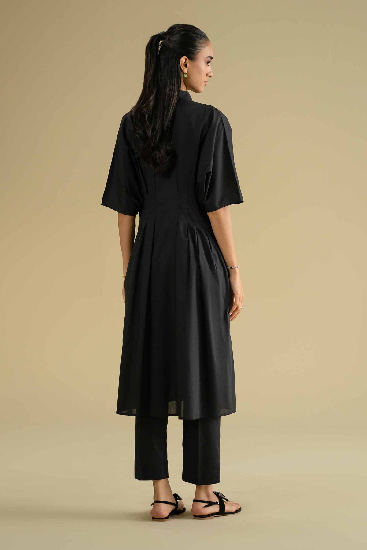 2 Piece - Embroidered Suit - KFE26-169Black Cambric 2PC Embroidered Nishat Australia