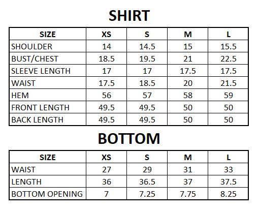 Size Guide