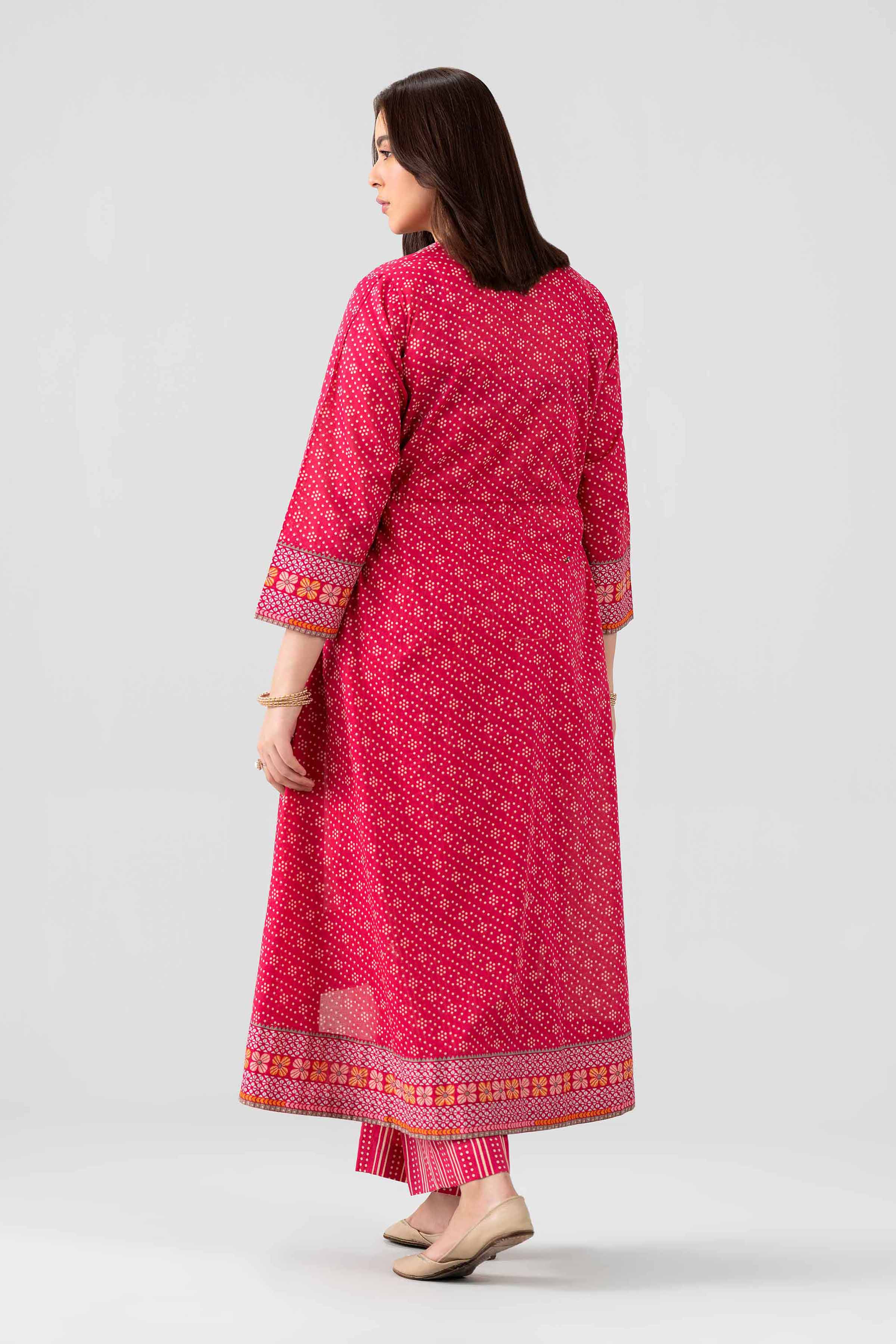 2 Piece - Printed Suit - KFS26-99 Pink Lawn 2PC Embroidered Nishat Australia