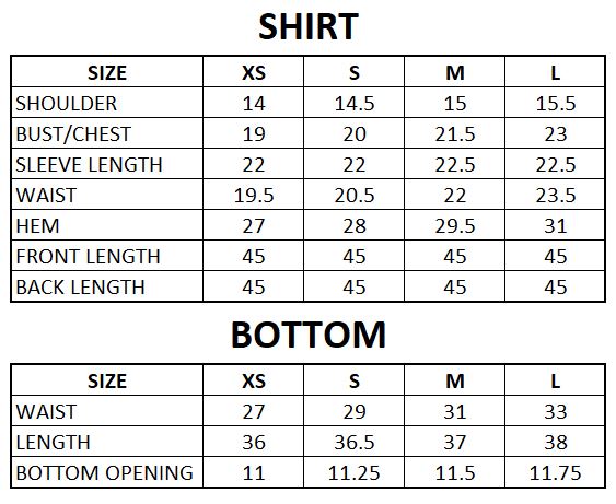 Size Guide