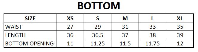 Size Guide