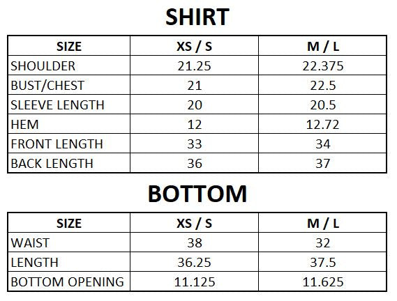 Size Guide