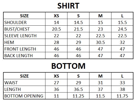 Size Guide