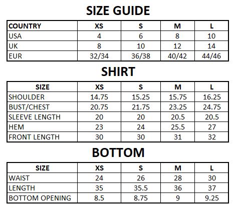 Size Guide