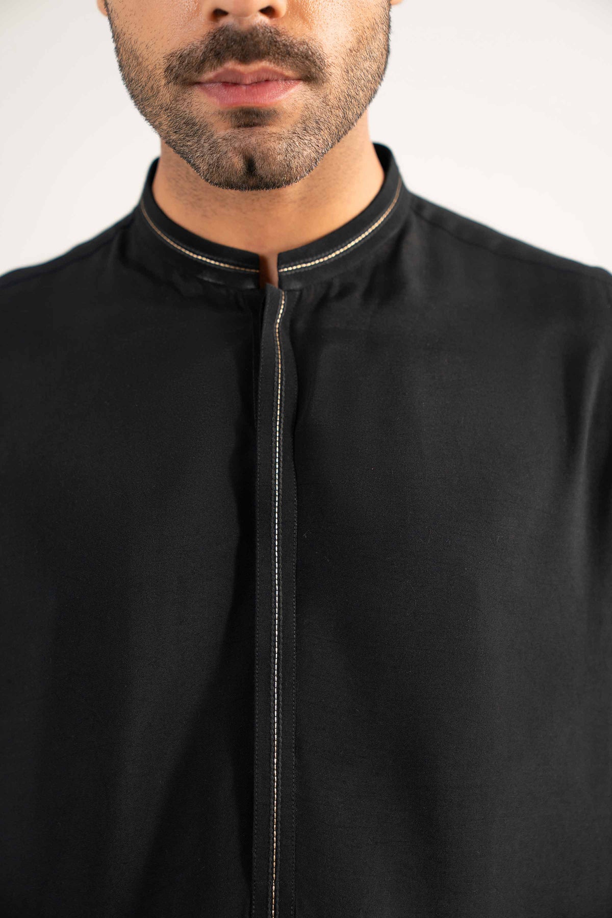 2 Piece - Basic Suit - KNW25-05 Black Oak Silk 2PC Non-Embroidered Nishat Australia