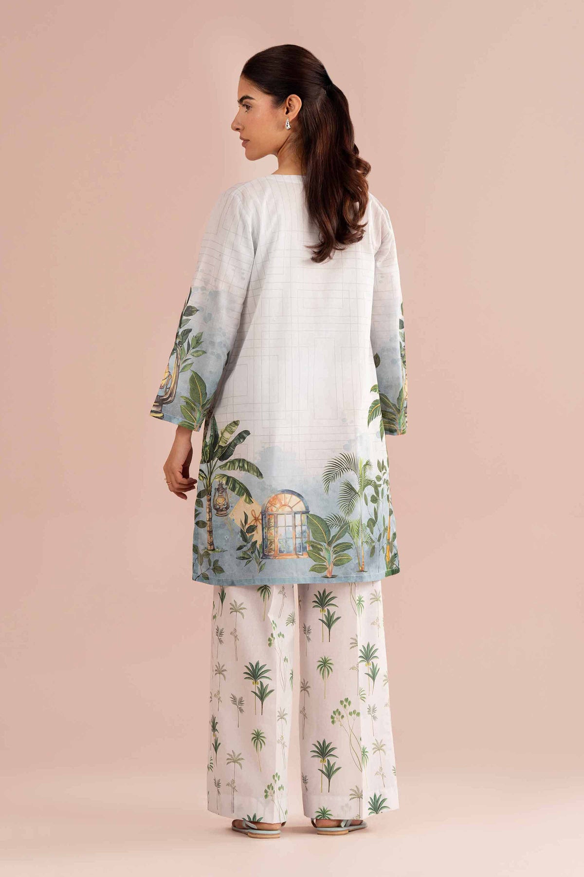 2 Piece - Printed Suit - PE26-272 Grey Lawn 2PC Printed Nishat Australia