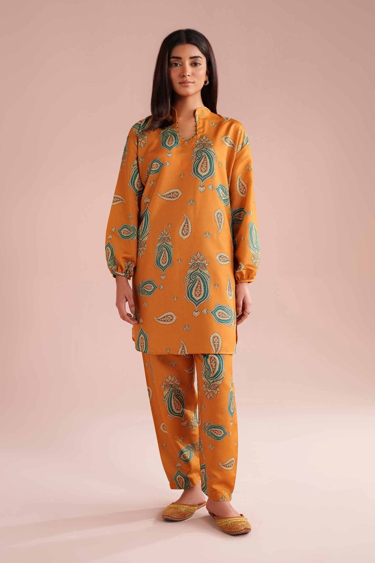 2 Piece - Printed Suit - PE26-415 Yellow Lawn 2PC Printed Nishat Australia