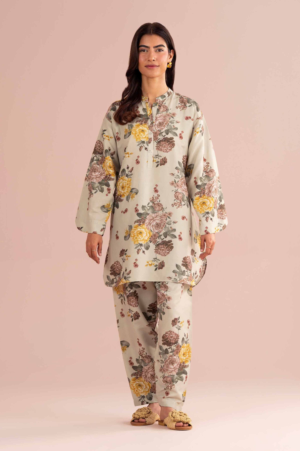 2 Piece - Printed Suit - PE26-419 Green Lawn 2PC Printed Nishat Australia