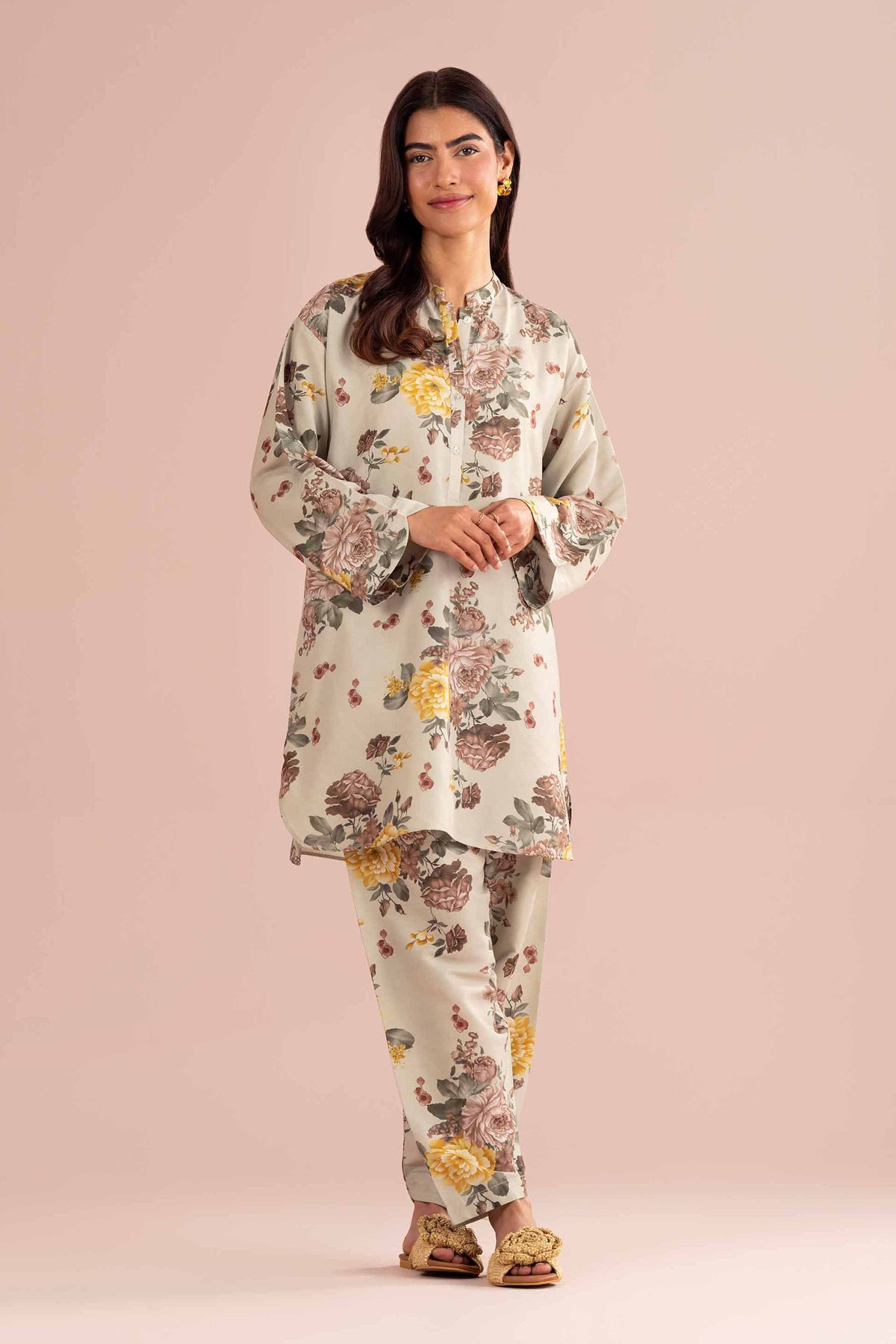 2 Piece - Printed Suit - PE26-419 Green Lawn 2PC Printed Nishat Australia
