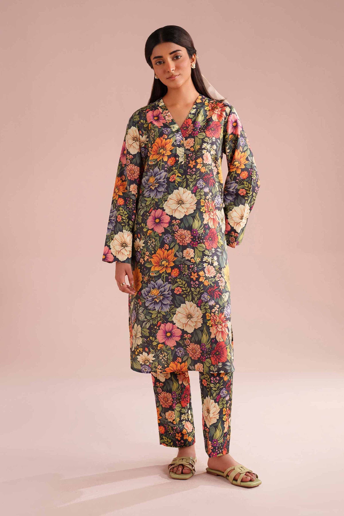 2 Piece - Printed Suit - PE26-425 Multi Lawn 2PC Printed Nishat Australia