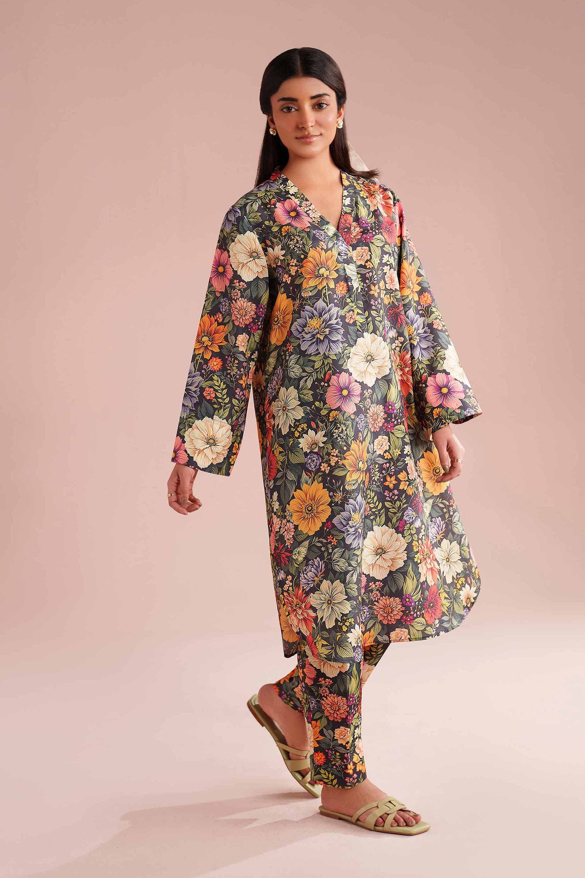 2 Piece - Printed Suit - PE26-425 Multi Lawn 2PC Printed Nishat Australia