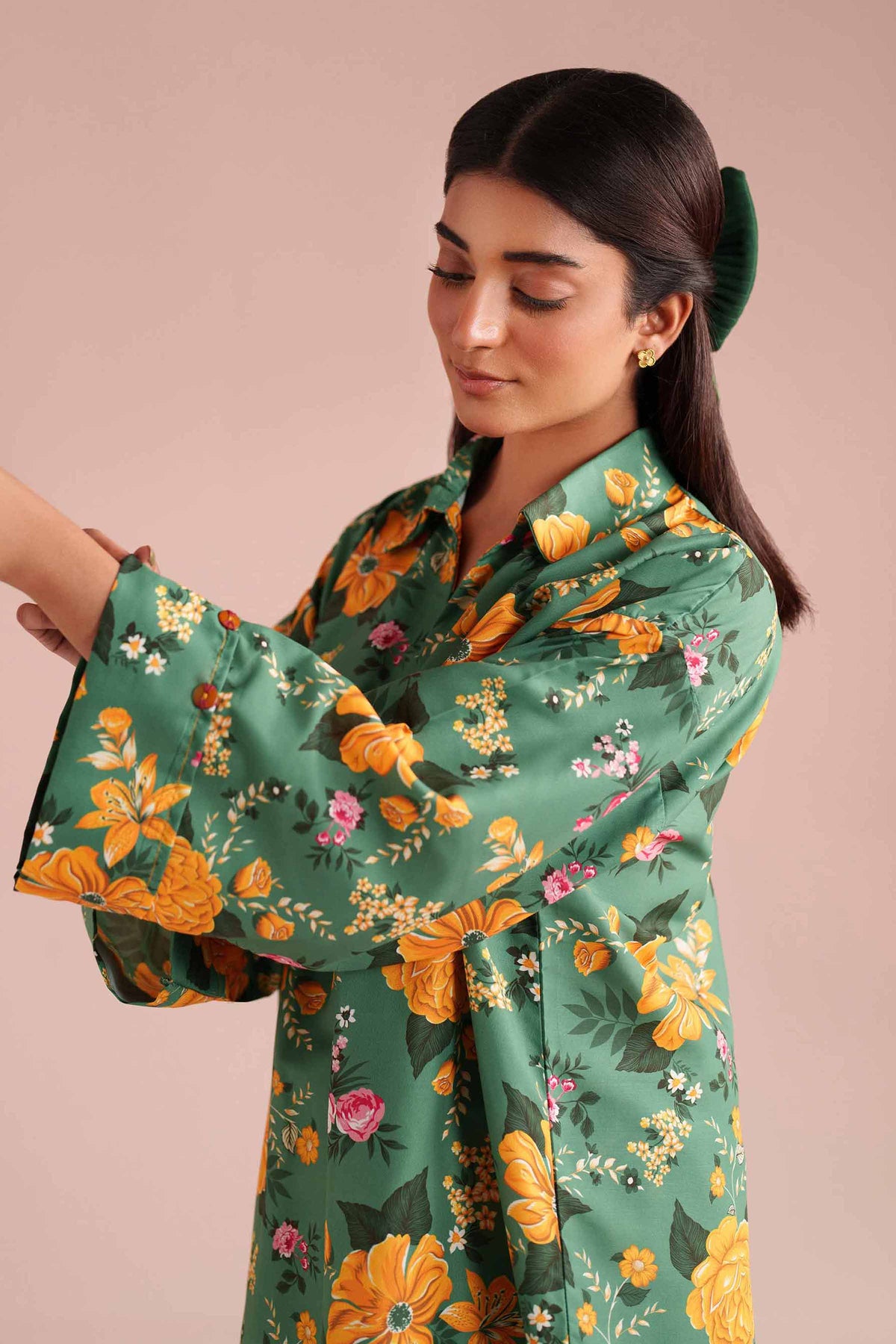 2 Piece - Printed Suit - PE26-431 Green Lawn 2PC Printed Nishat Australia