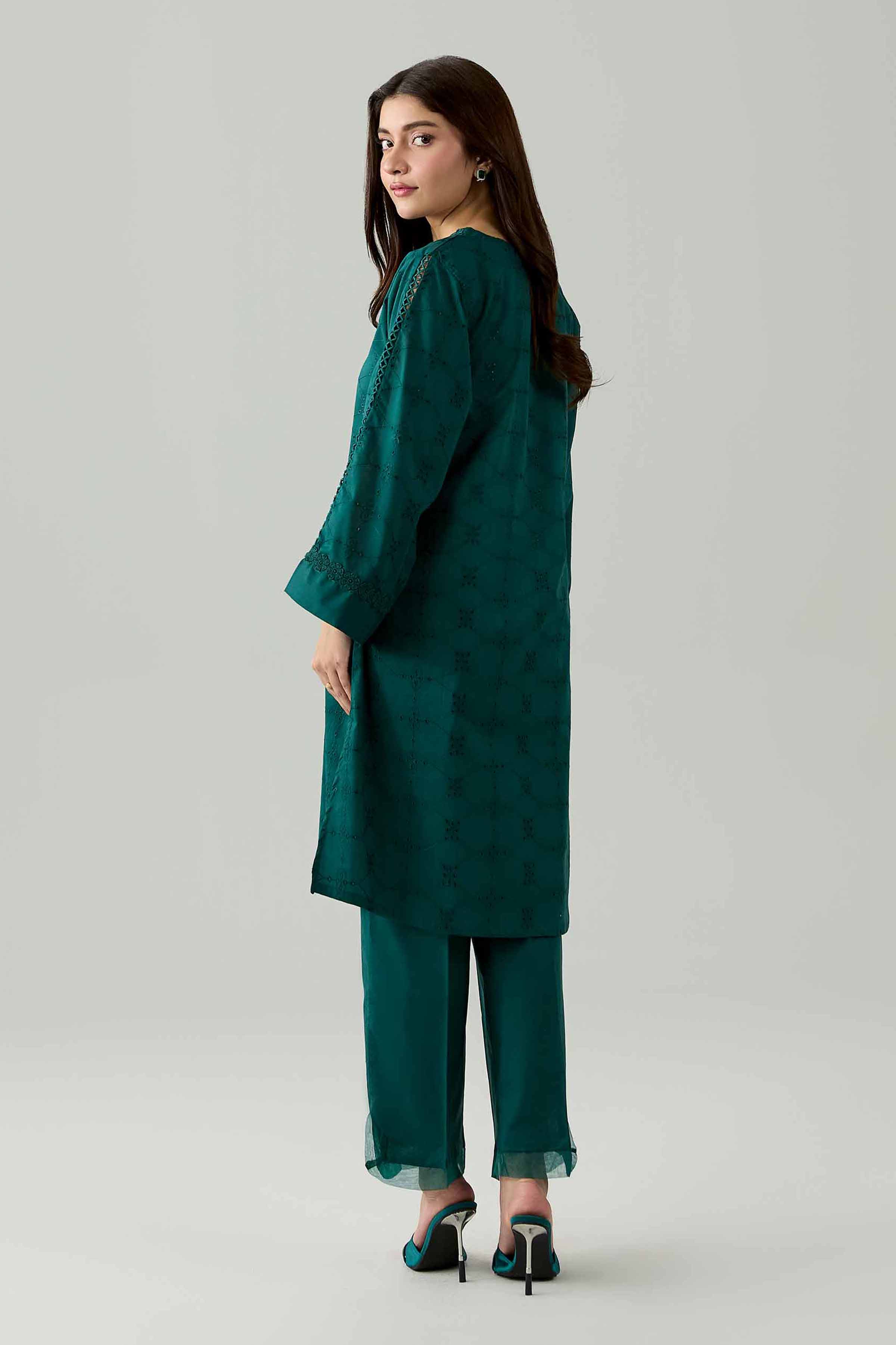 2 Piece - Embroidered Suit - PE26-470 Green Chicken Kari 2PC Embroidered Nishat Australia