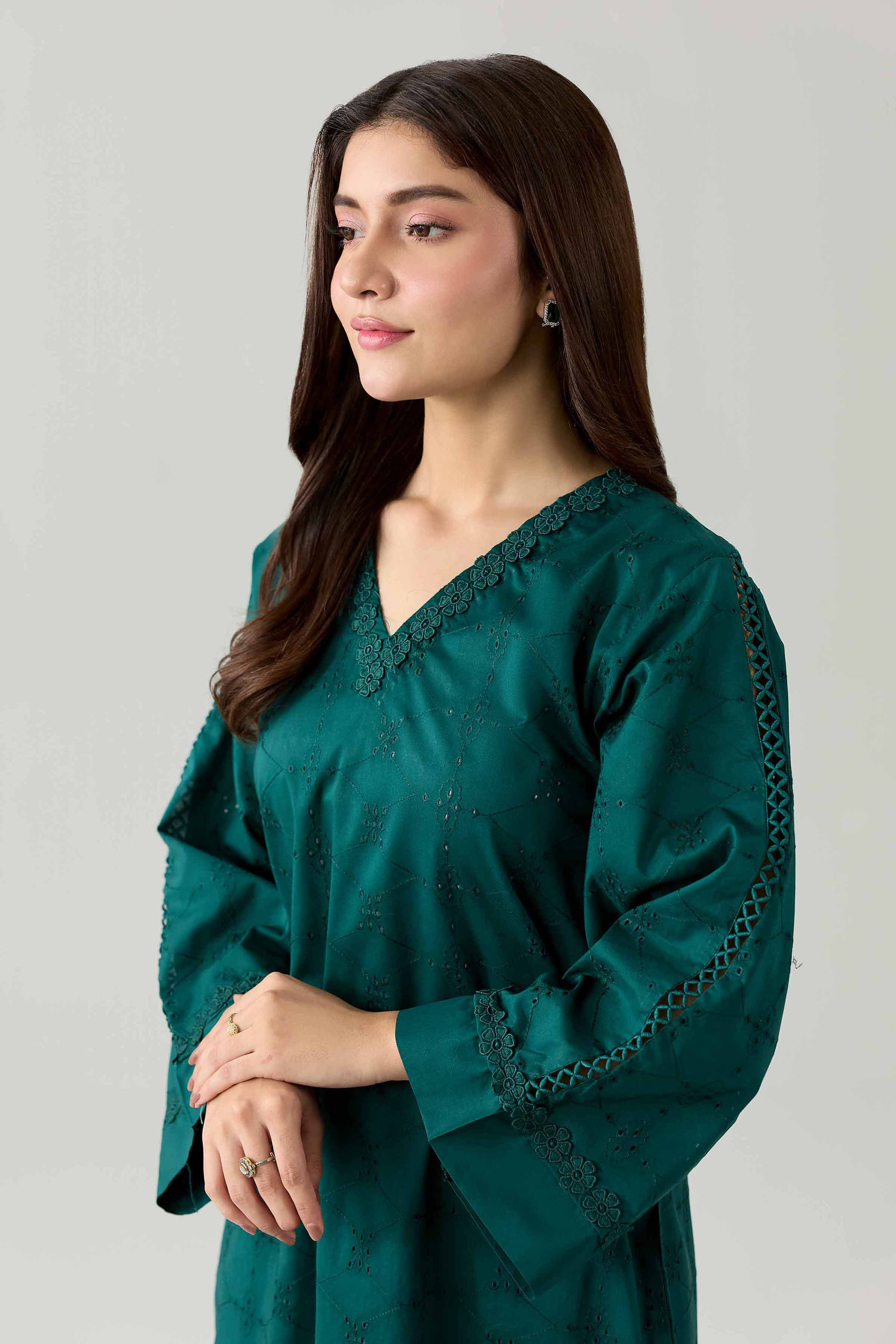 2 Piece - Embroidered Suit - PE26-470 Green Chicken Kari 2PC Embroidered Nishat Australia
