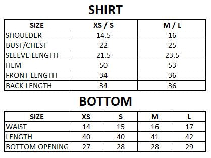 Size Guide