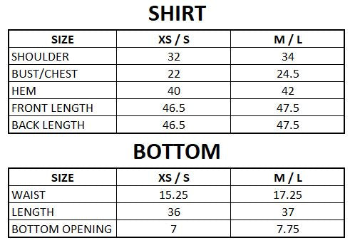Size Guide