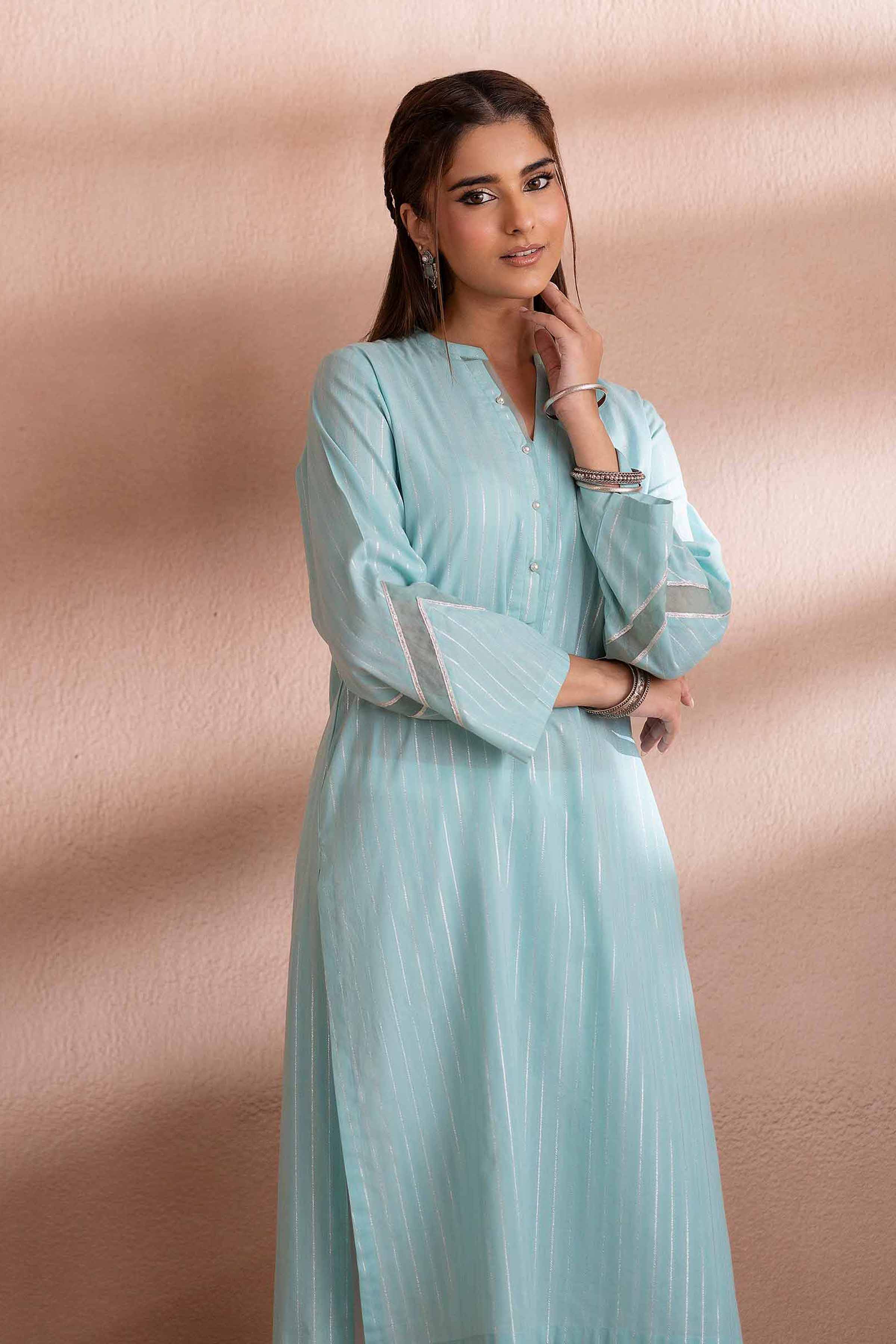 Basic Shirt - PS25-79 READY TO WEAR Blue Yarn Dyed 1 Piece Solids