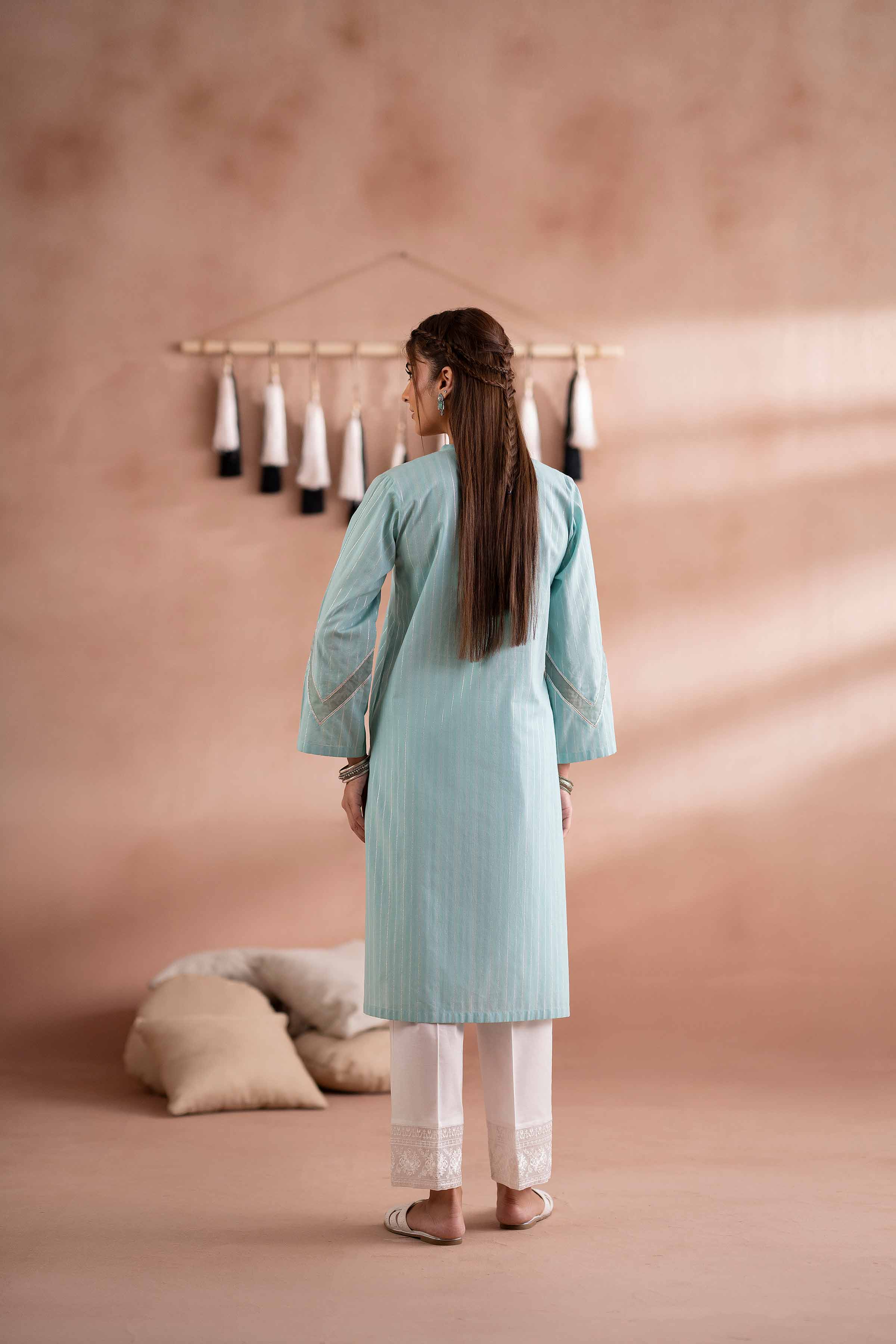 Basic Shirt - PS25-79 READY TO WEAR Blue Yarn Dyed 1 Piece Solids
