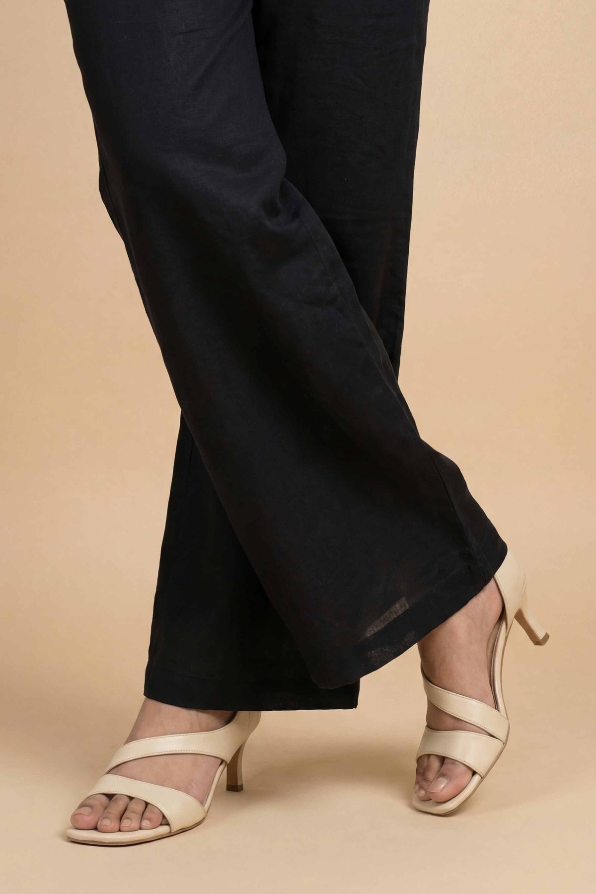 Solid Trousers - PS26-198 Black Cambric 1PC Solids  Nishat Australia