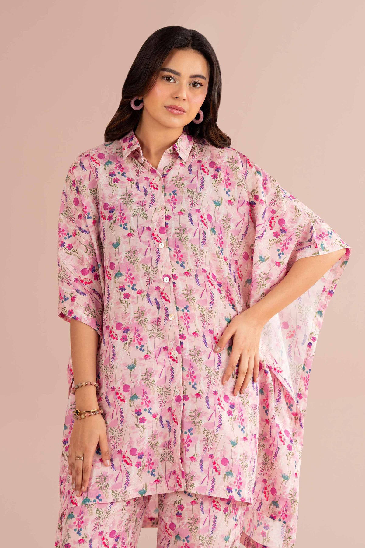 2 Piece - Printed Suit - PS26-76 Pink Lawn 2PC Printed Nishat Australia