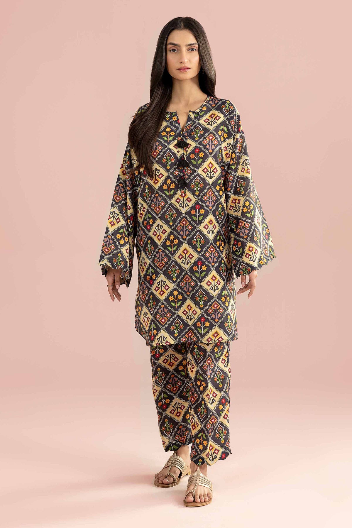 2 Piece - Printed Suit - PS26-90 Blue Lawn 2PC Printed Nishat Australia