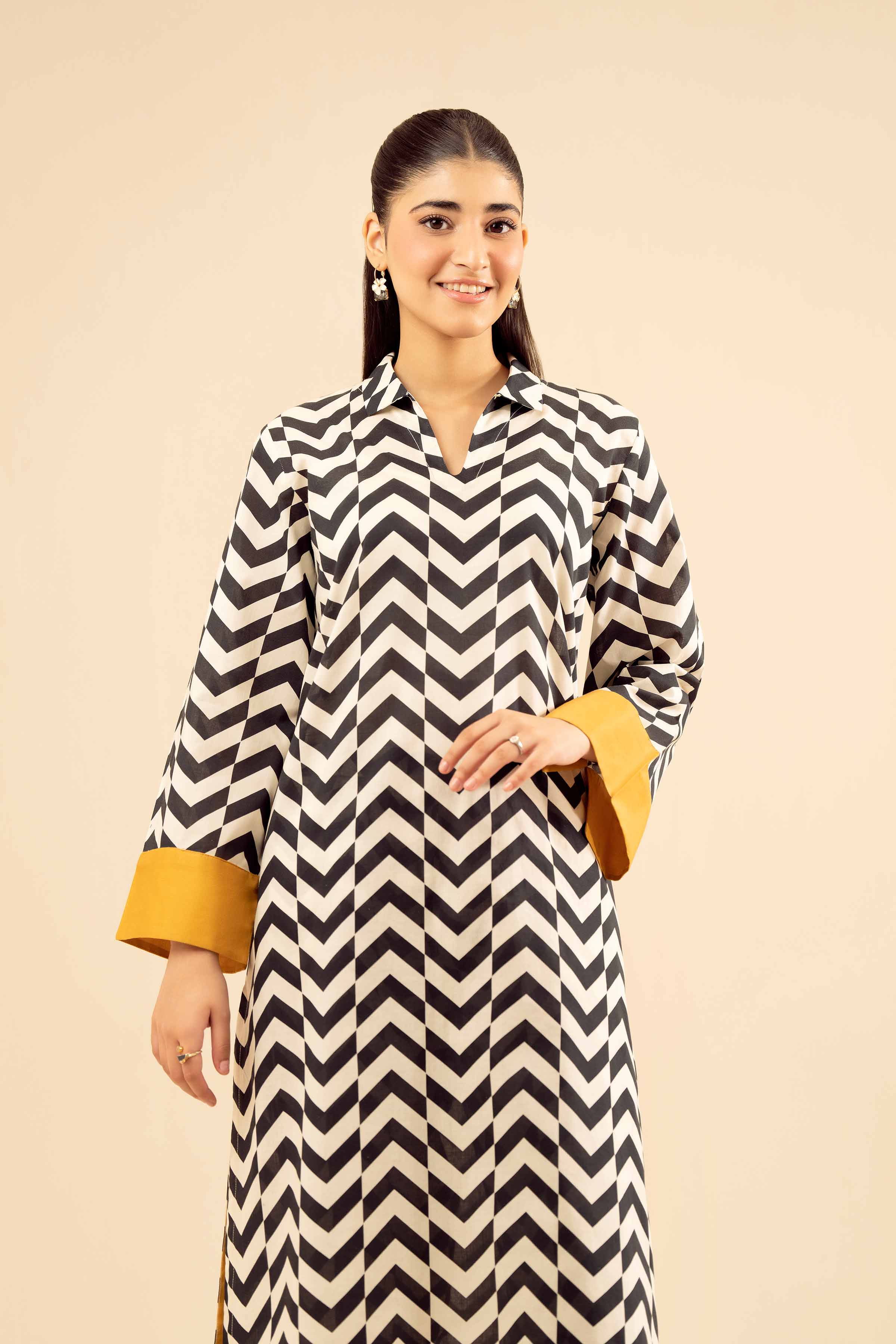 2 Piece - Printed Suit - PW25-04 READY TO WEAR Multi Cambric 2PC Printed