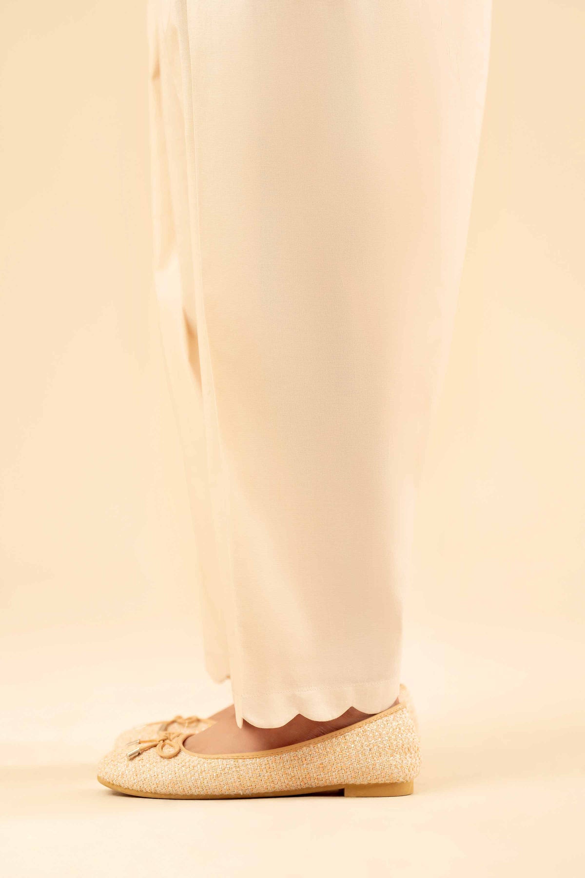 Basic Shalwar - PW25-137 White Cambric 1PC Solids Nishat Australia