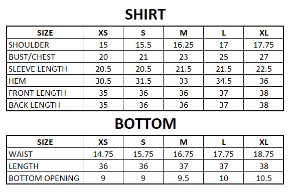 Size Guide