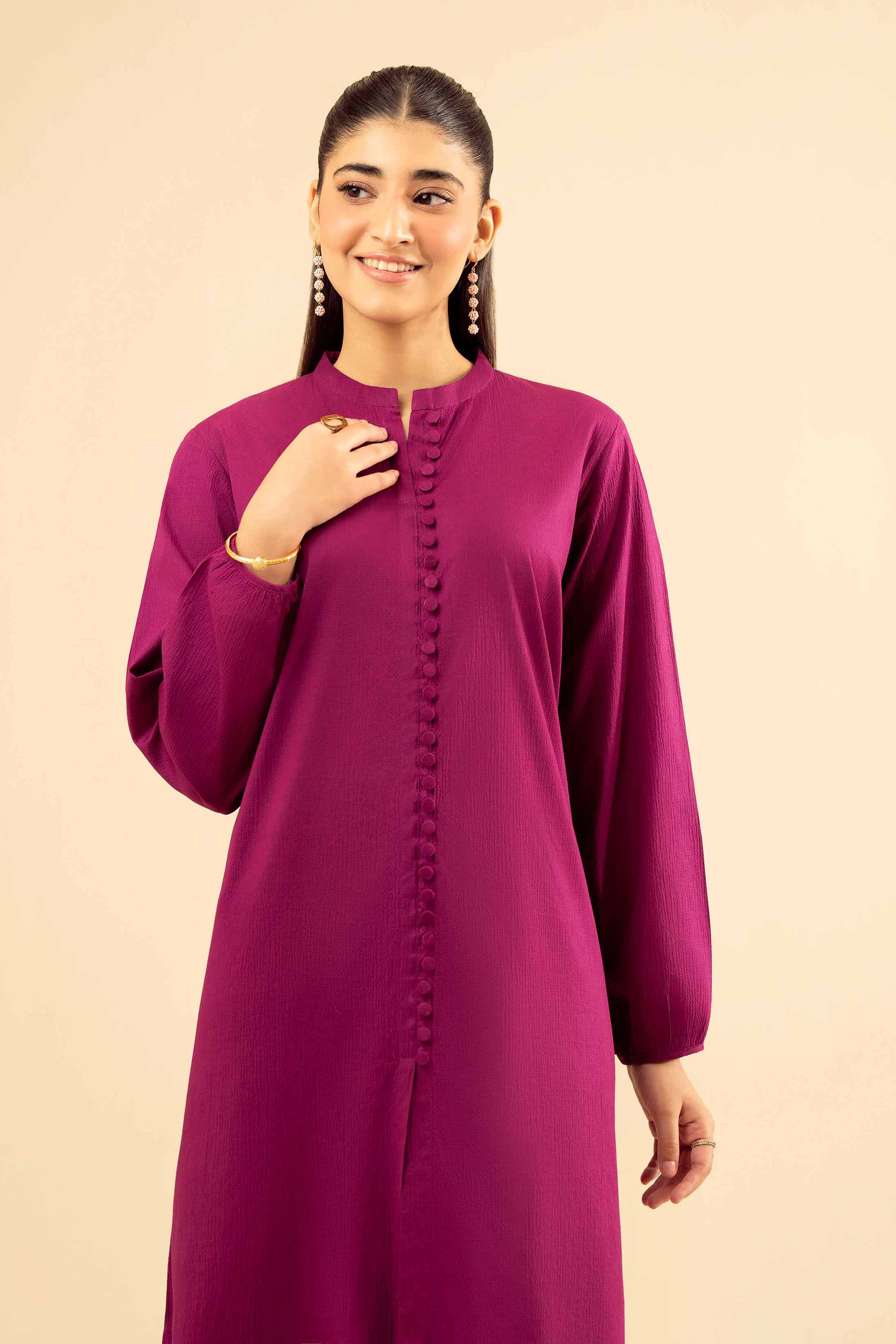 2 Piece - Basic Suit - PW25-205 READY TO WEAR Purple Crush 2PC Solids