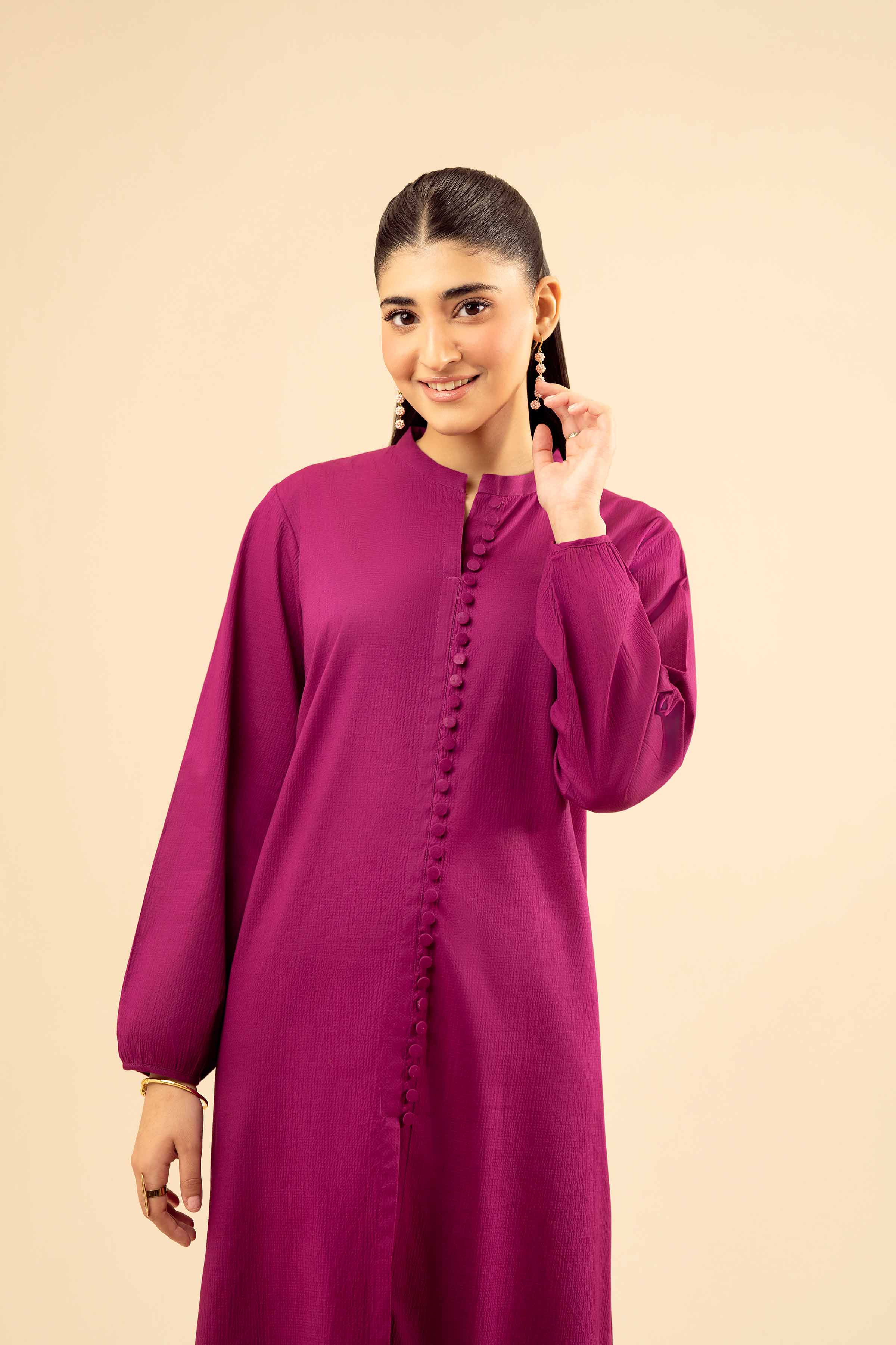 2 Piece - Basic Suit - PW25-205 READY TO WEAR Purple Crush 2PC Solids