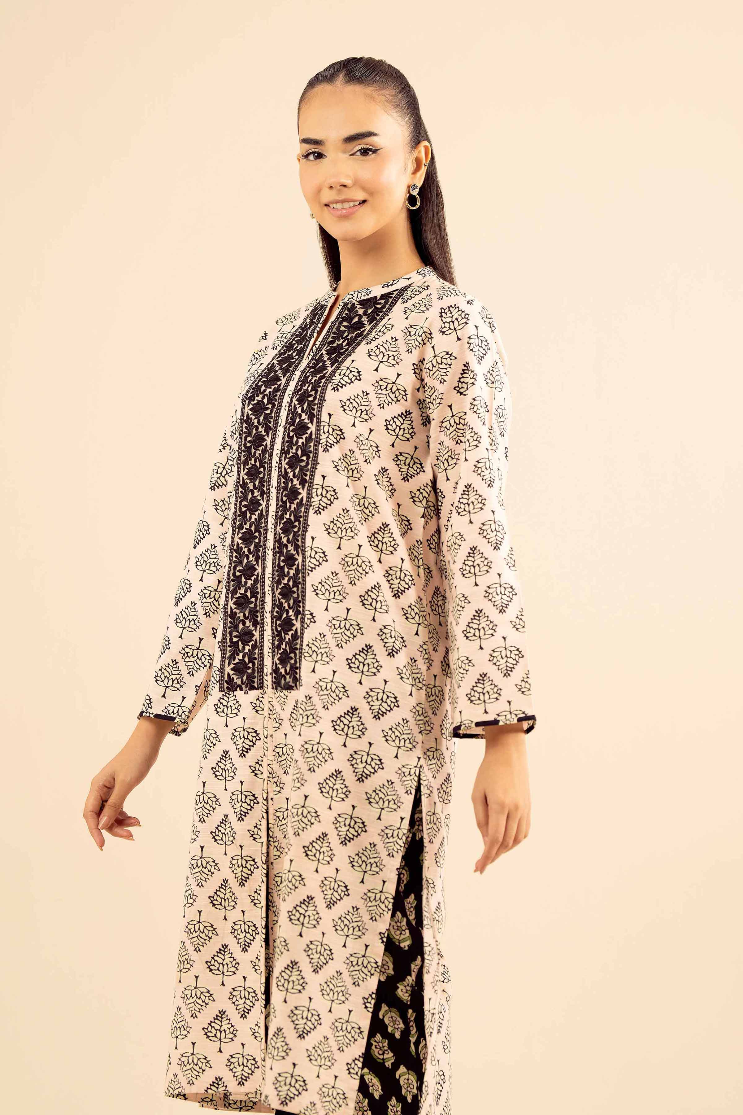 2 Piece - Printed Embroidered Suit - PW25-226 READY TO WEAR Multi Khaddar 2PC Embroidered