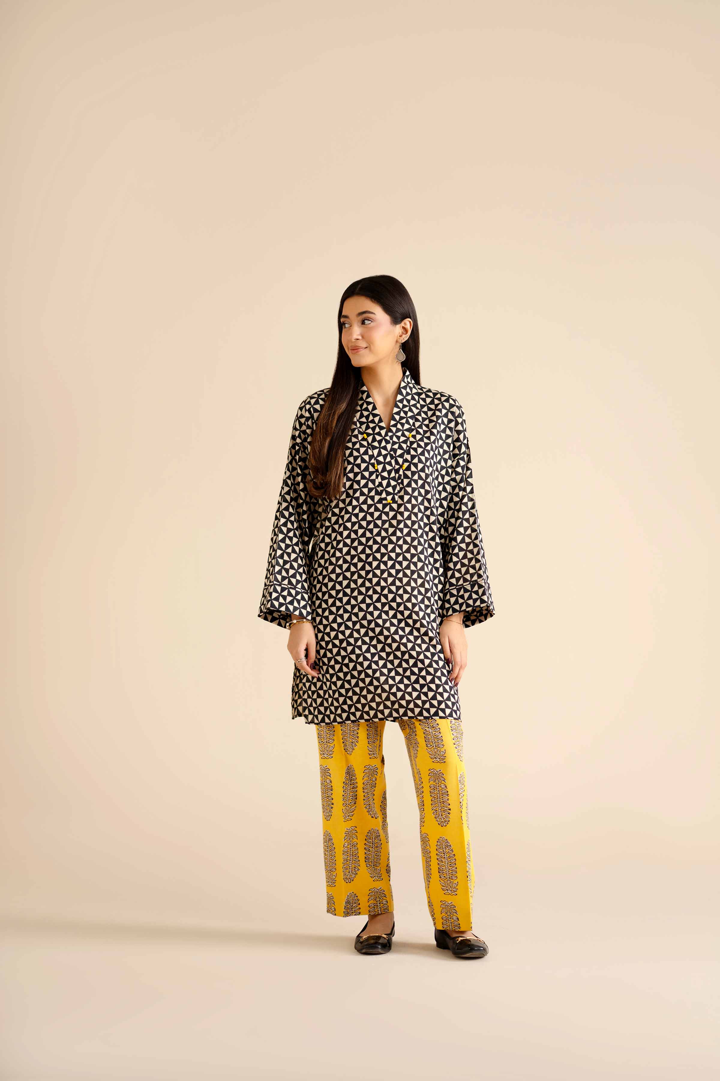 2 Piece - Basic Suit - PW25-229 READY TO WEAR Multi Karandi 2PC Solids