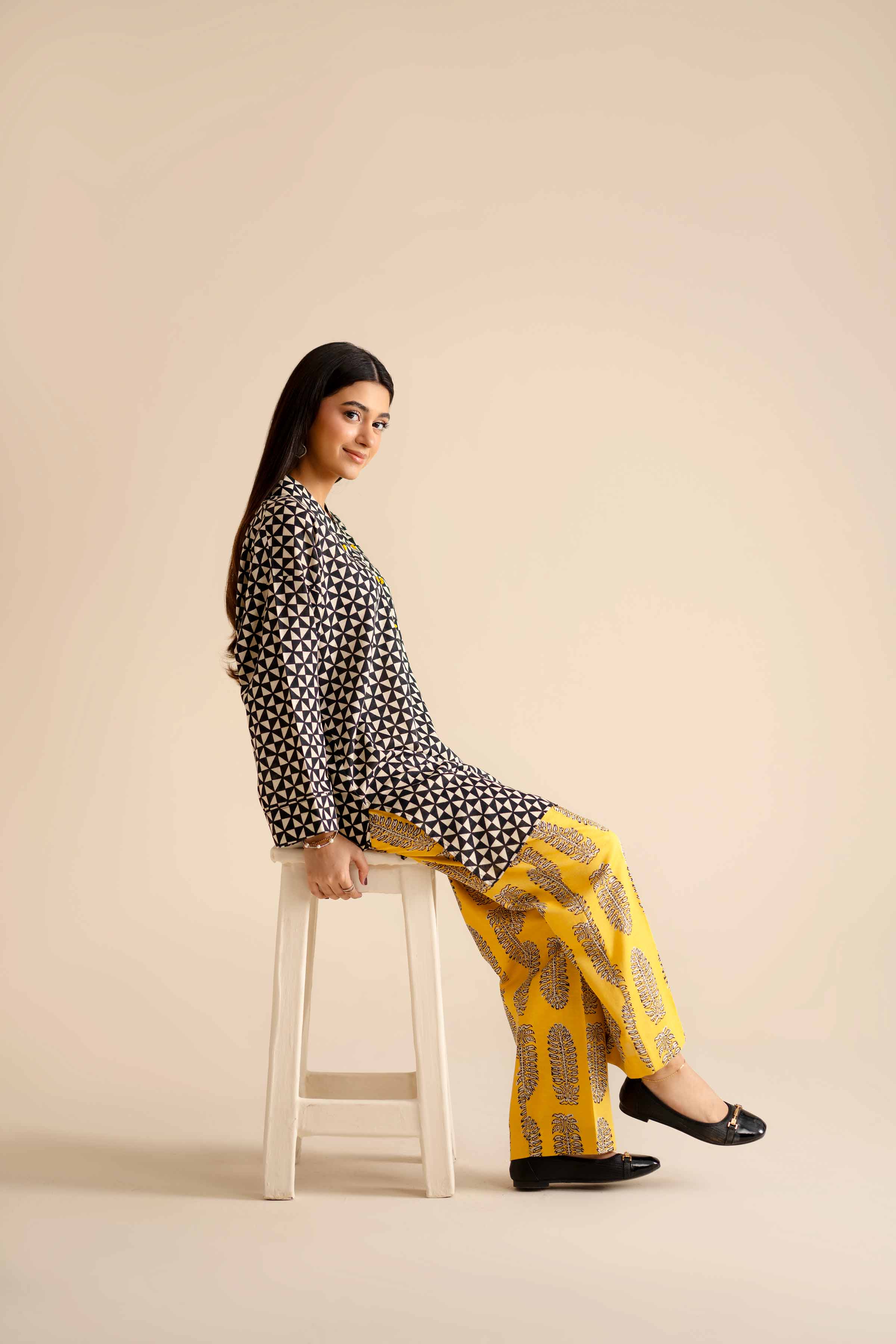 2 Piece - Basic Suit - PW25-229 READY TO WEAR Multi Karandi 2PC Solids